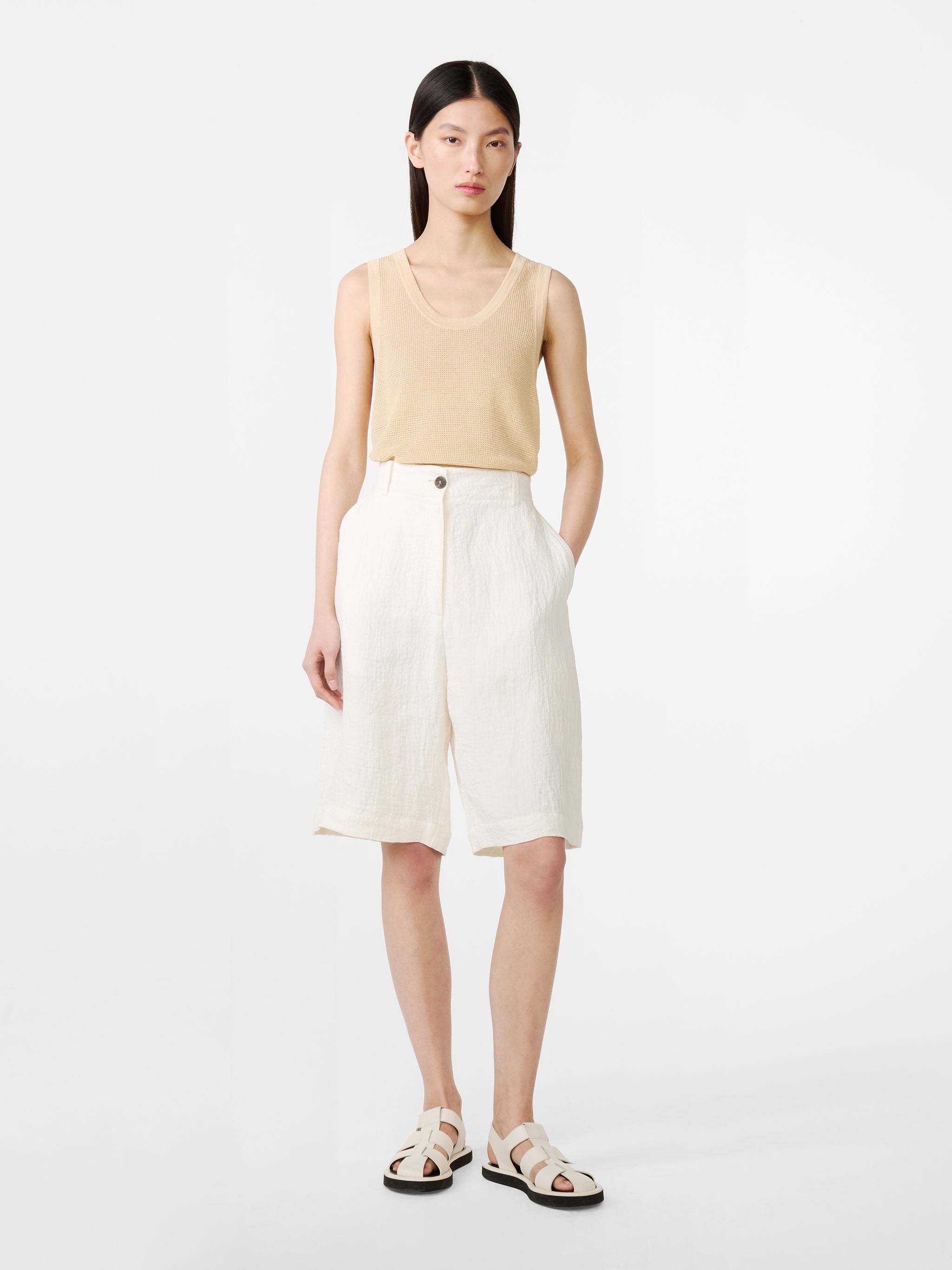 Cilla Top in Raffia