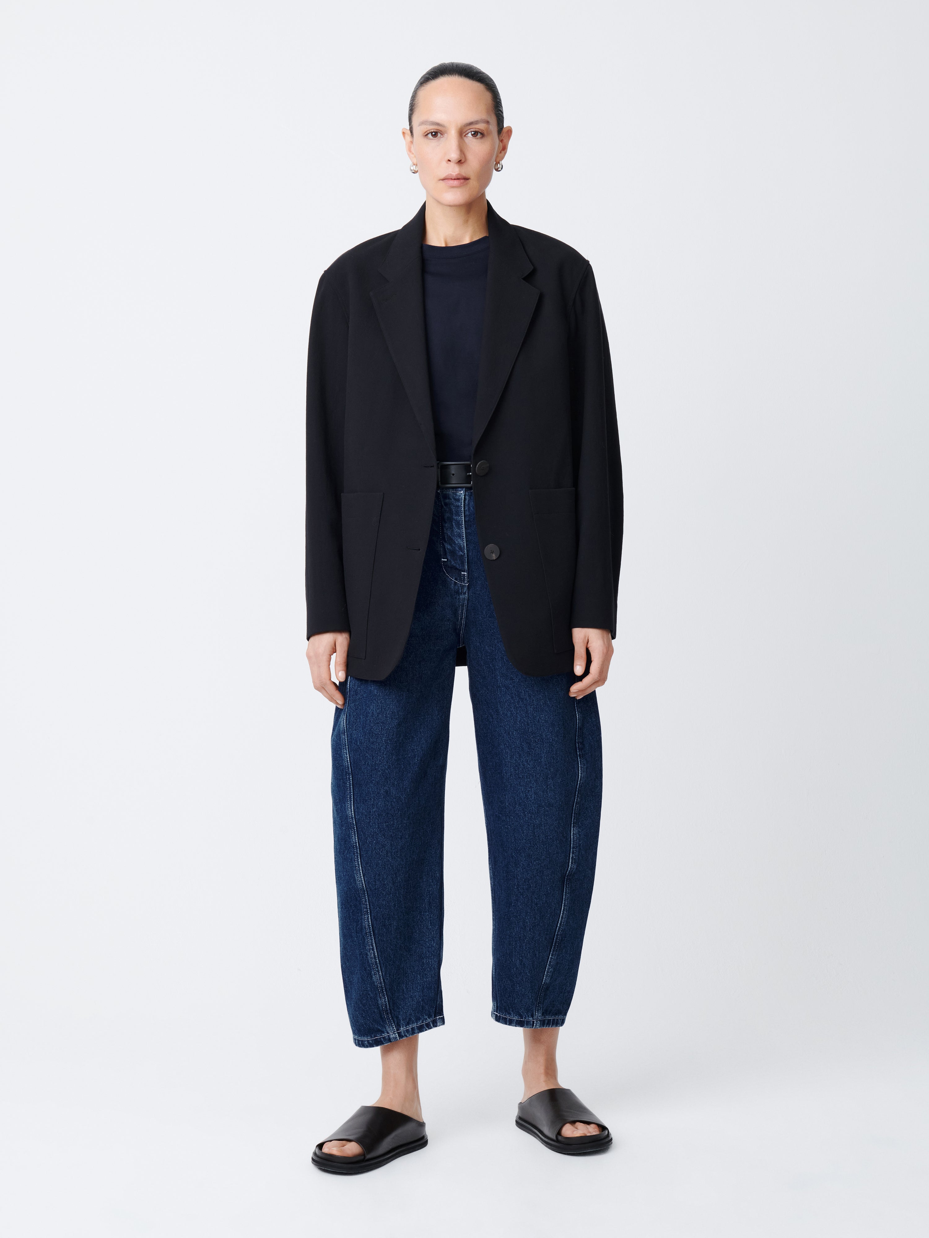 Conde Dry Cotton Jacket in Black