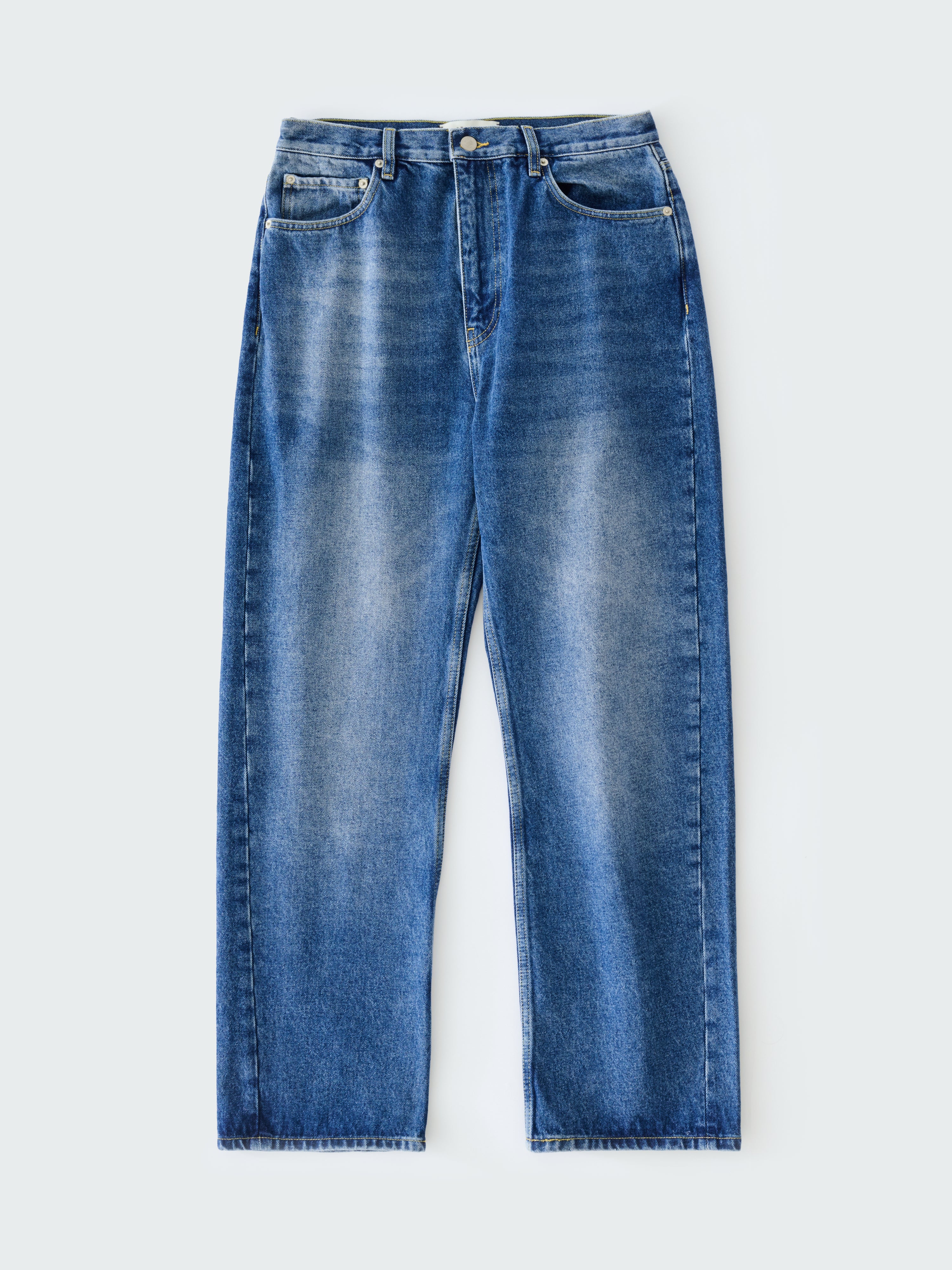 Denjo Denim Pant in Worn Wash Indigo