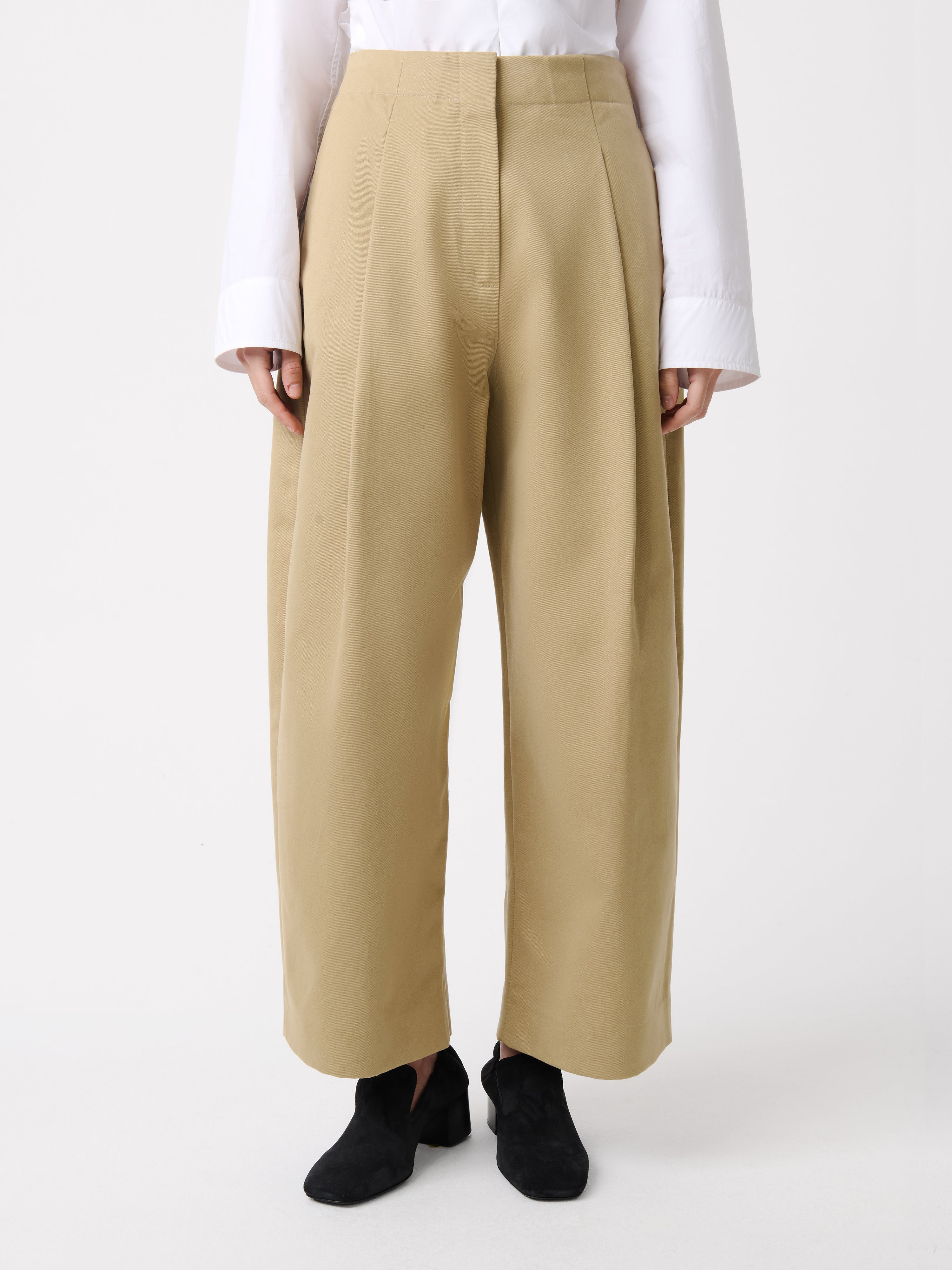 Dordoni Volume Pant in Tan