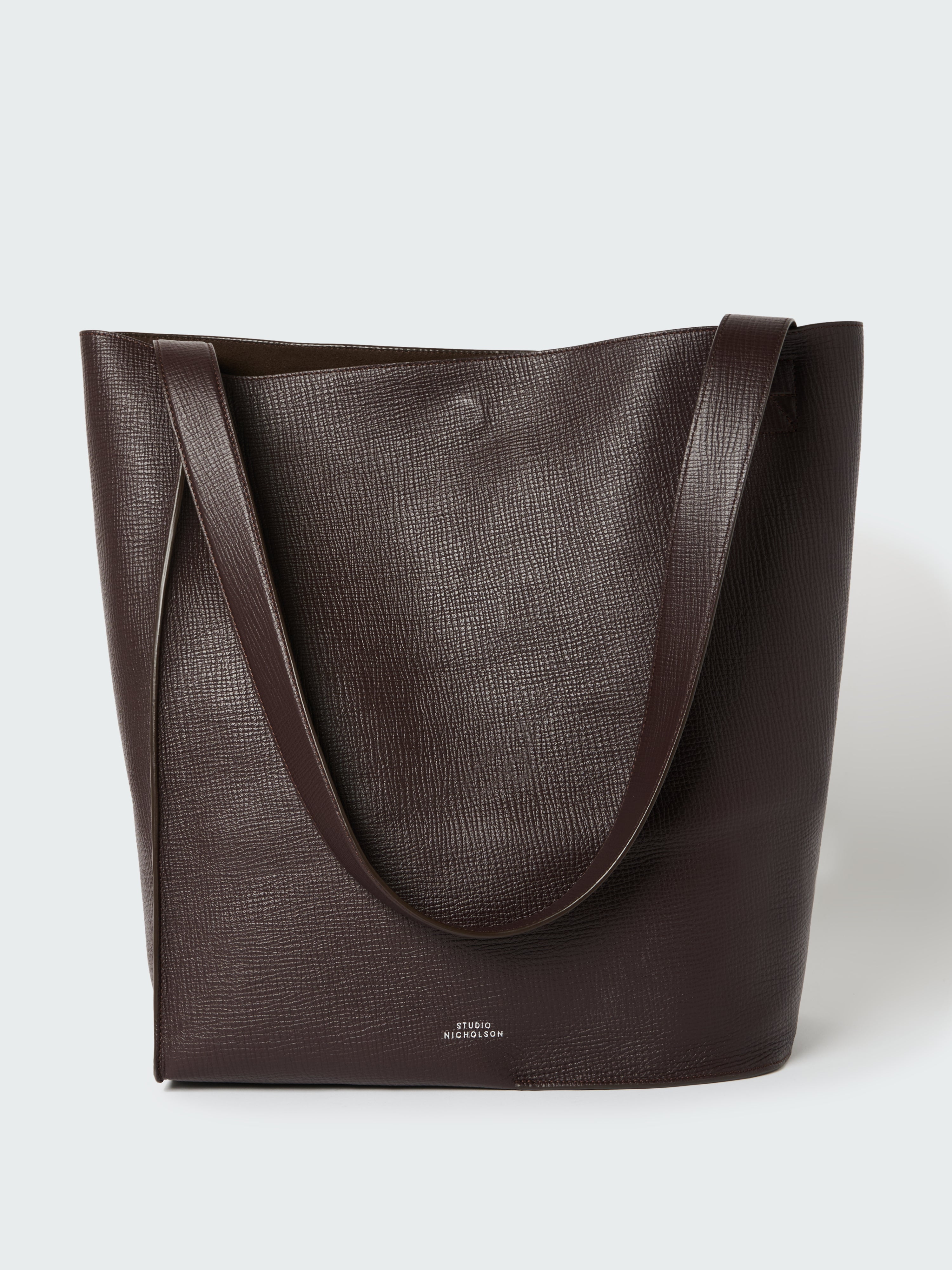 Doublet Type 2 Leather Bag in Conker