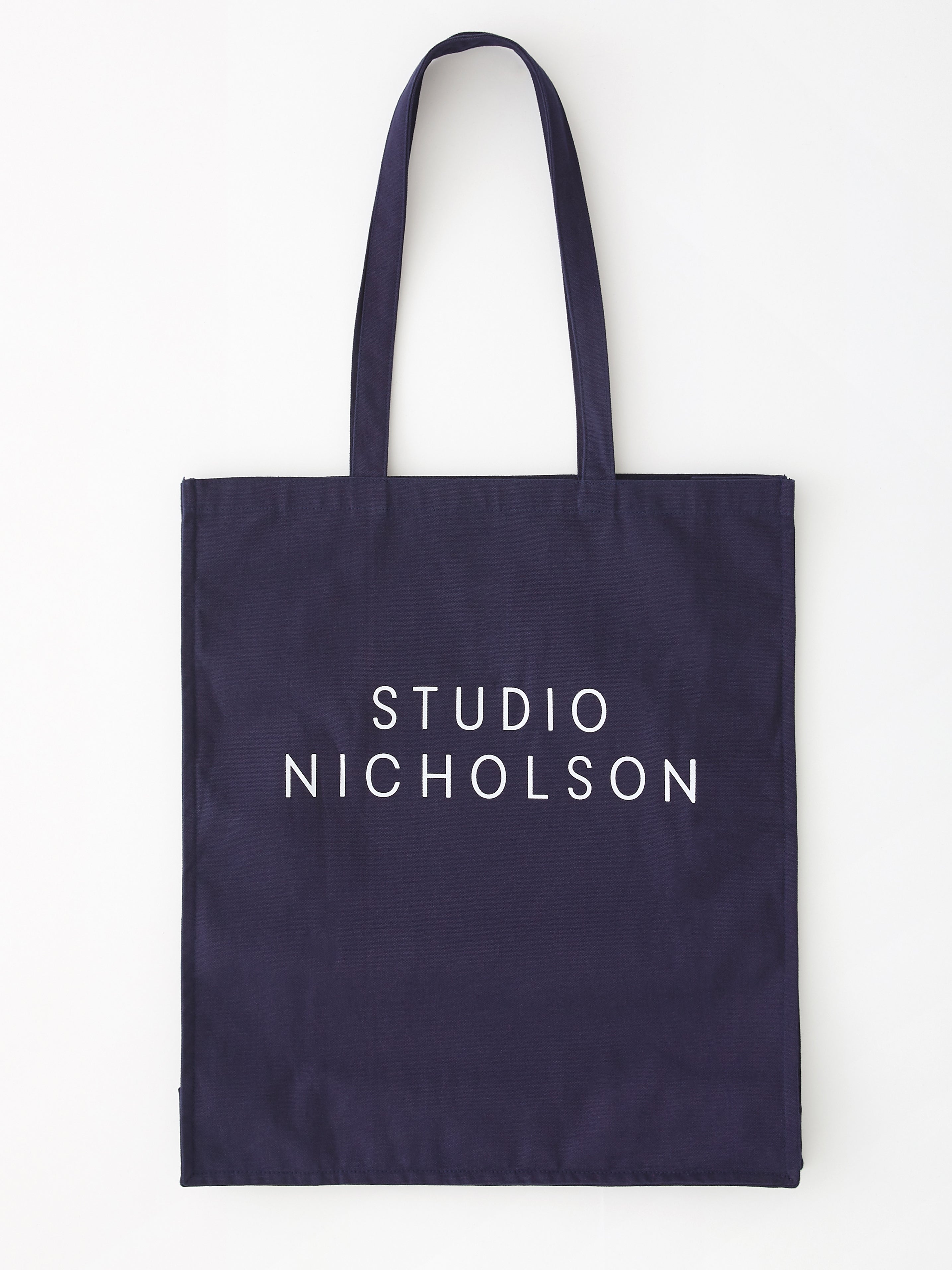 Studio Nicholson Standard Tote Bag in Dark Navy