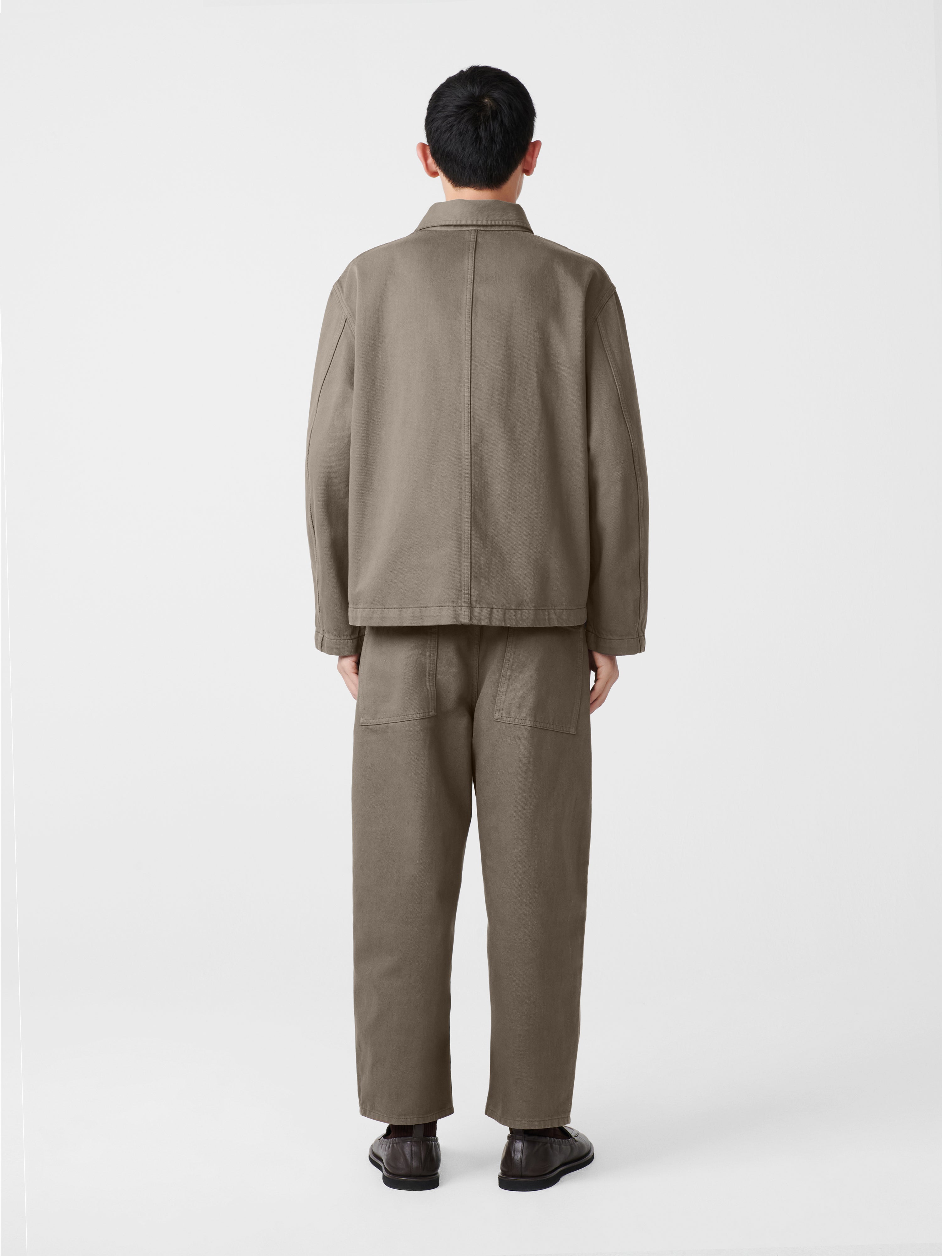 Graph Denim Jacket in Fossil