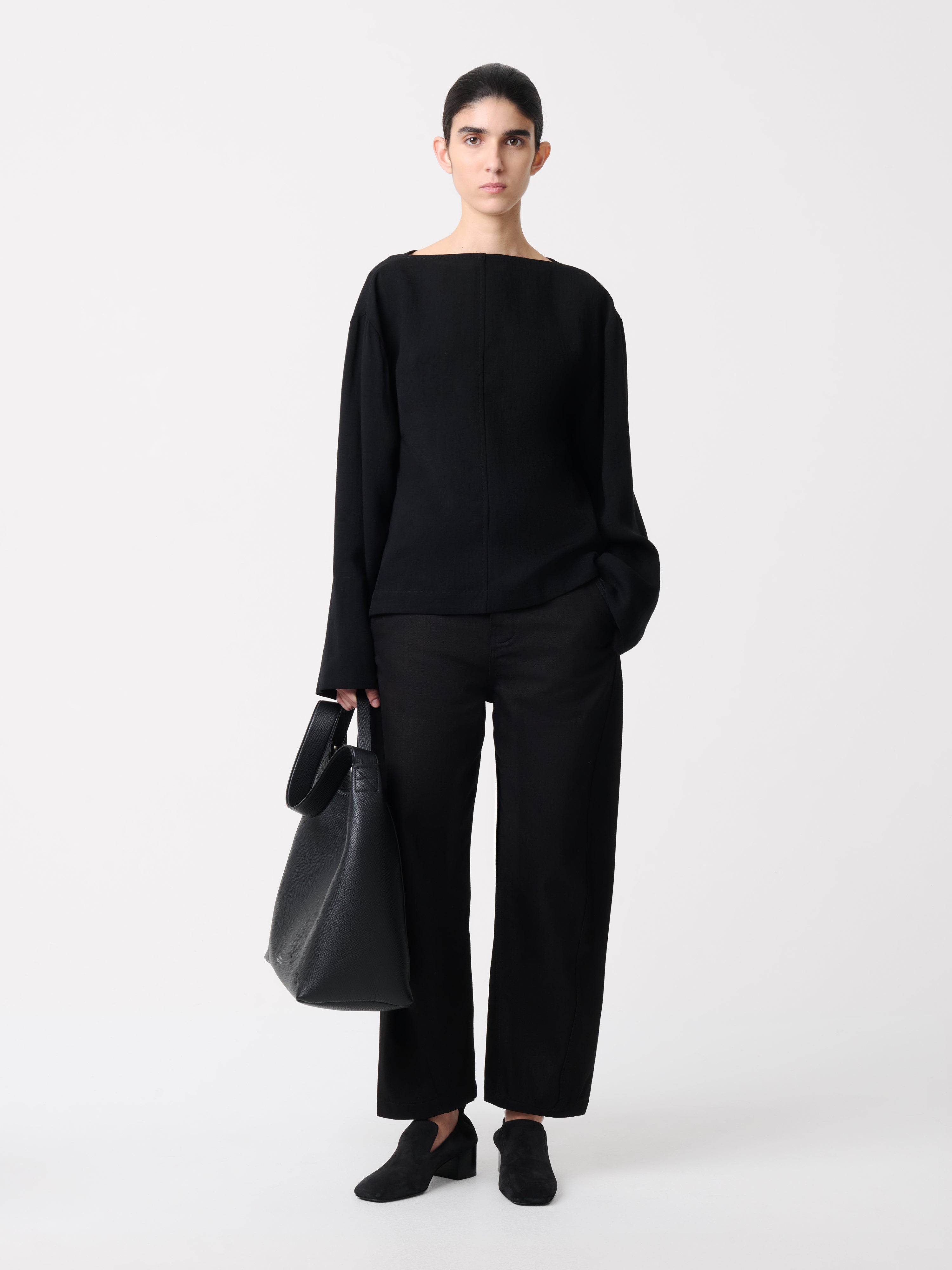 Akerman Denim Pant in Black