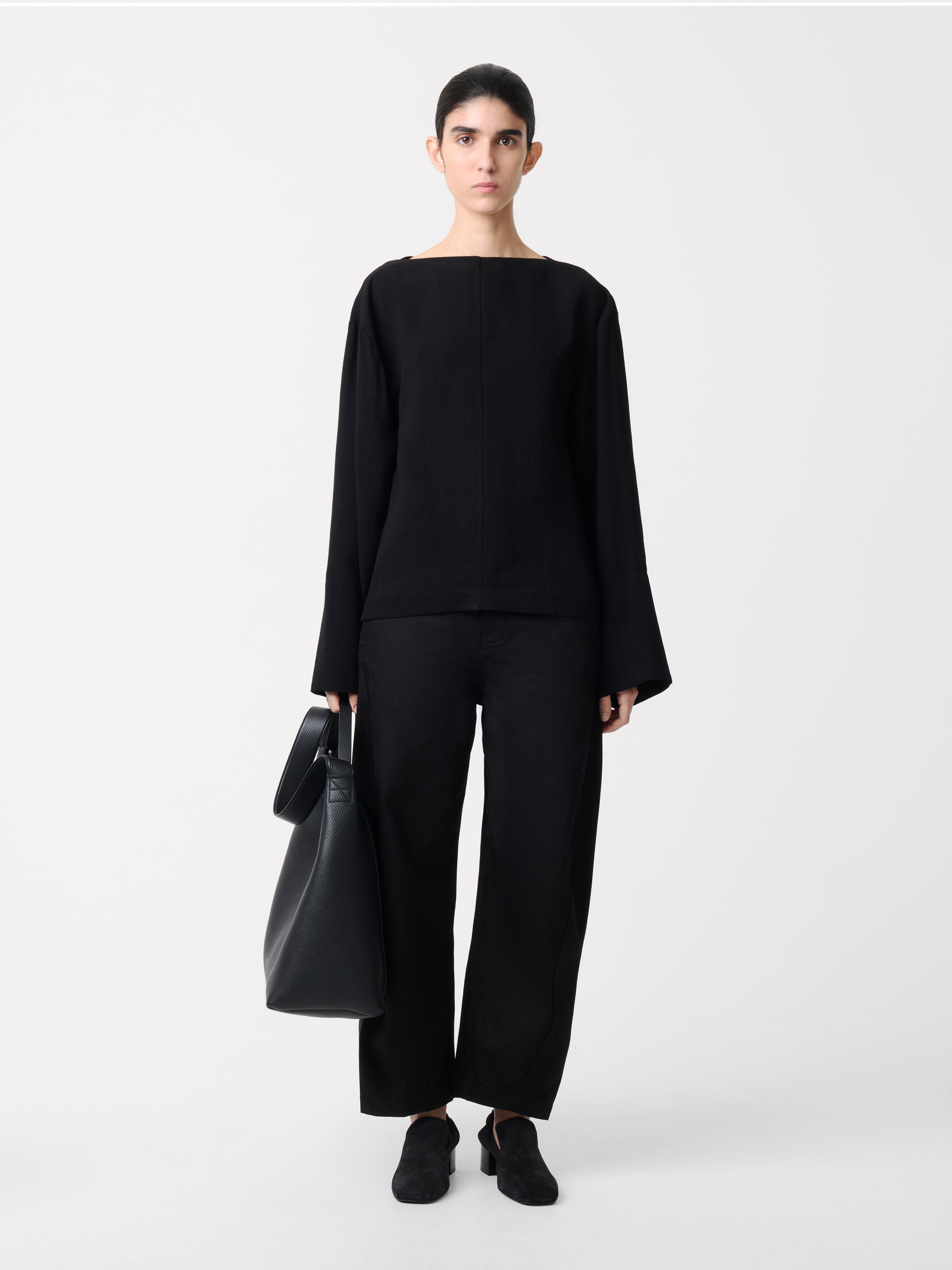 Akerman Denim Pant in Black