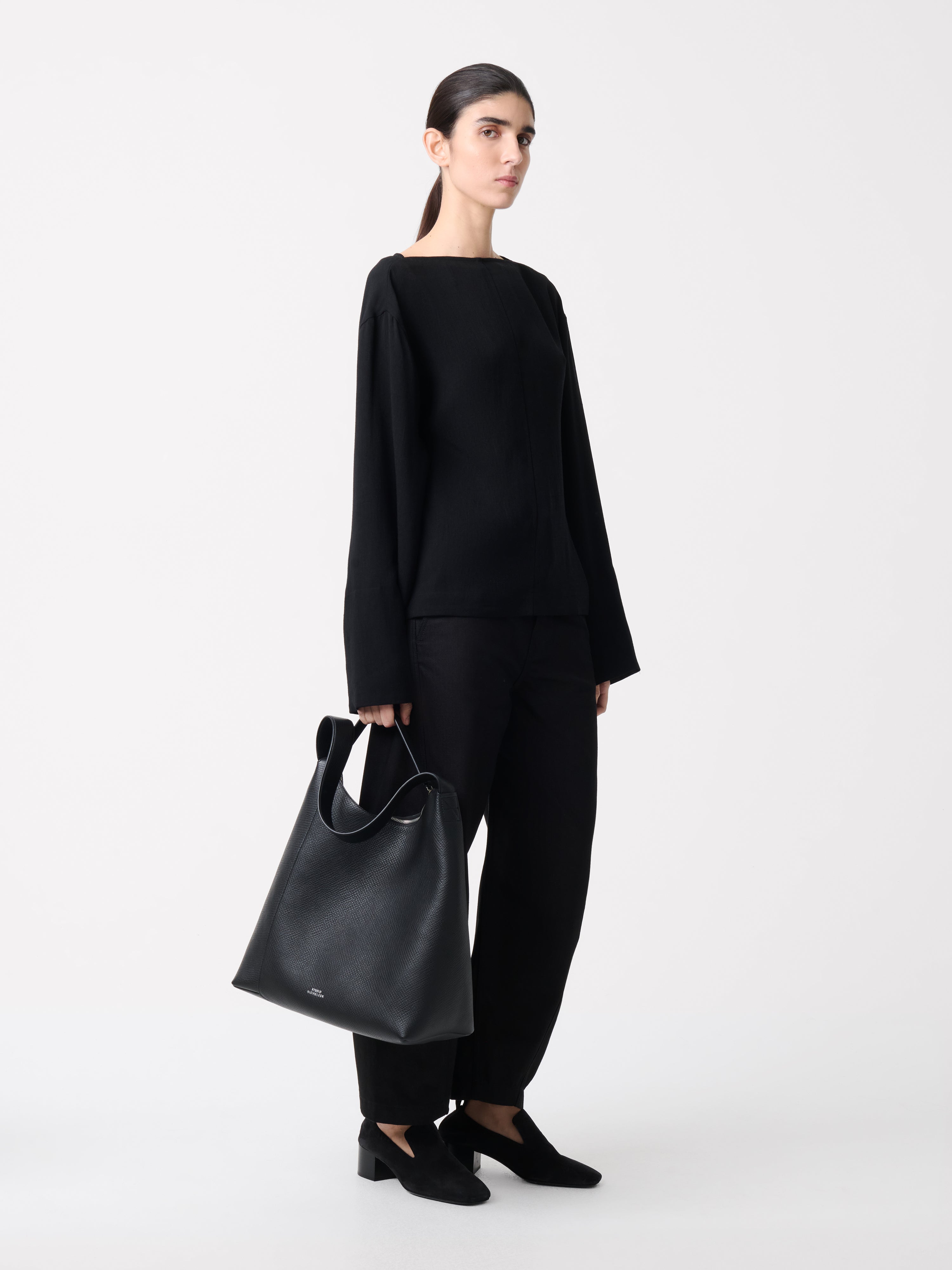 Akerman Denim Pant in Black