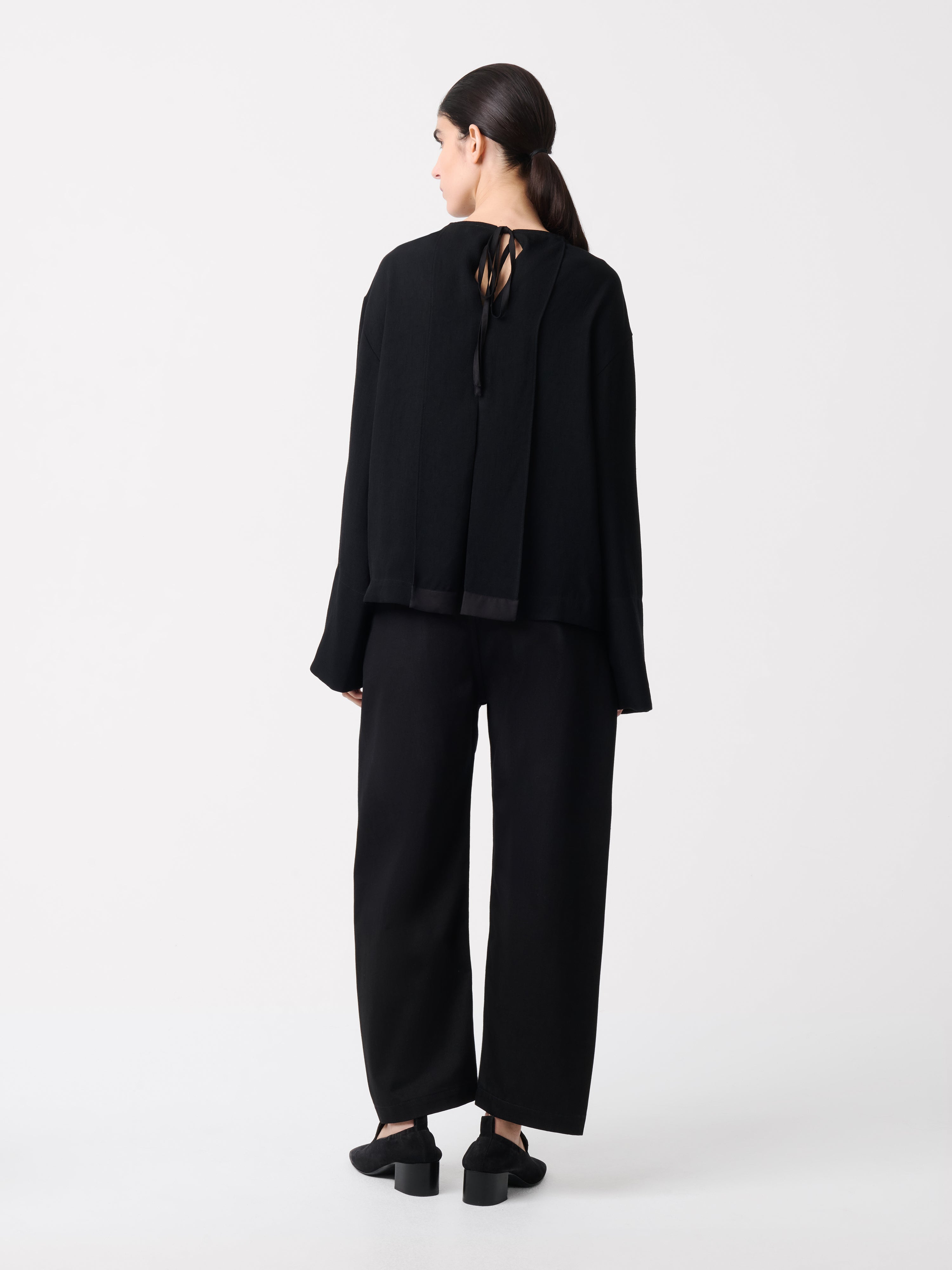 Akerman Denim Pant in Black