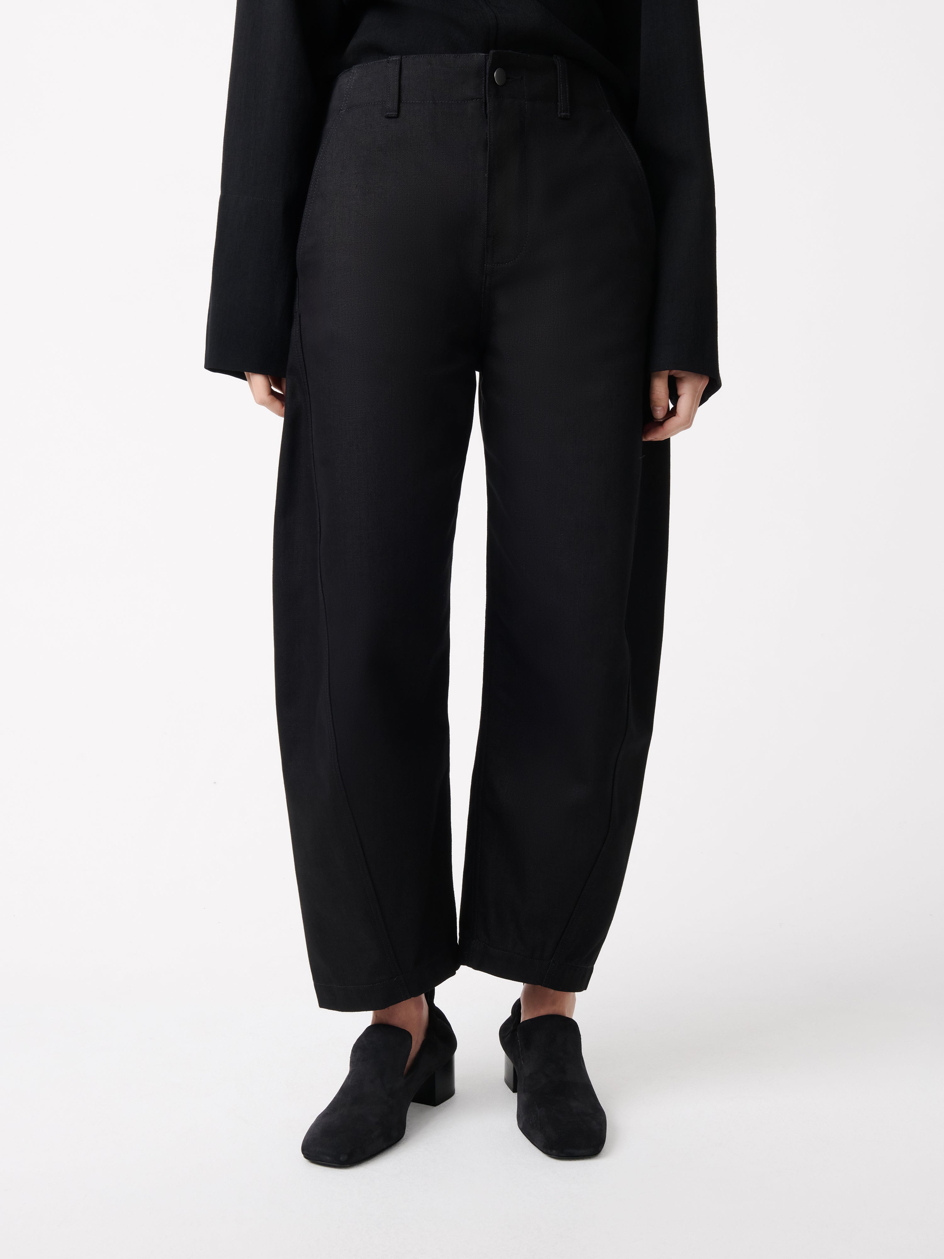 Akerman Denim Pant in Black