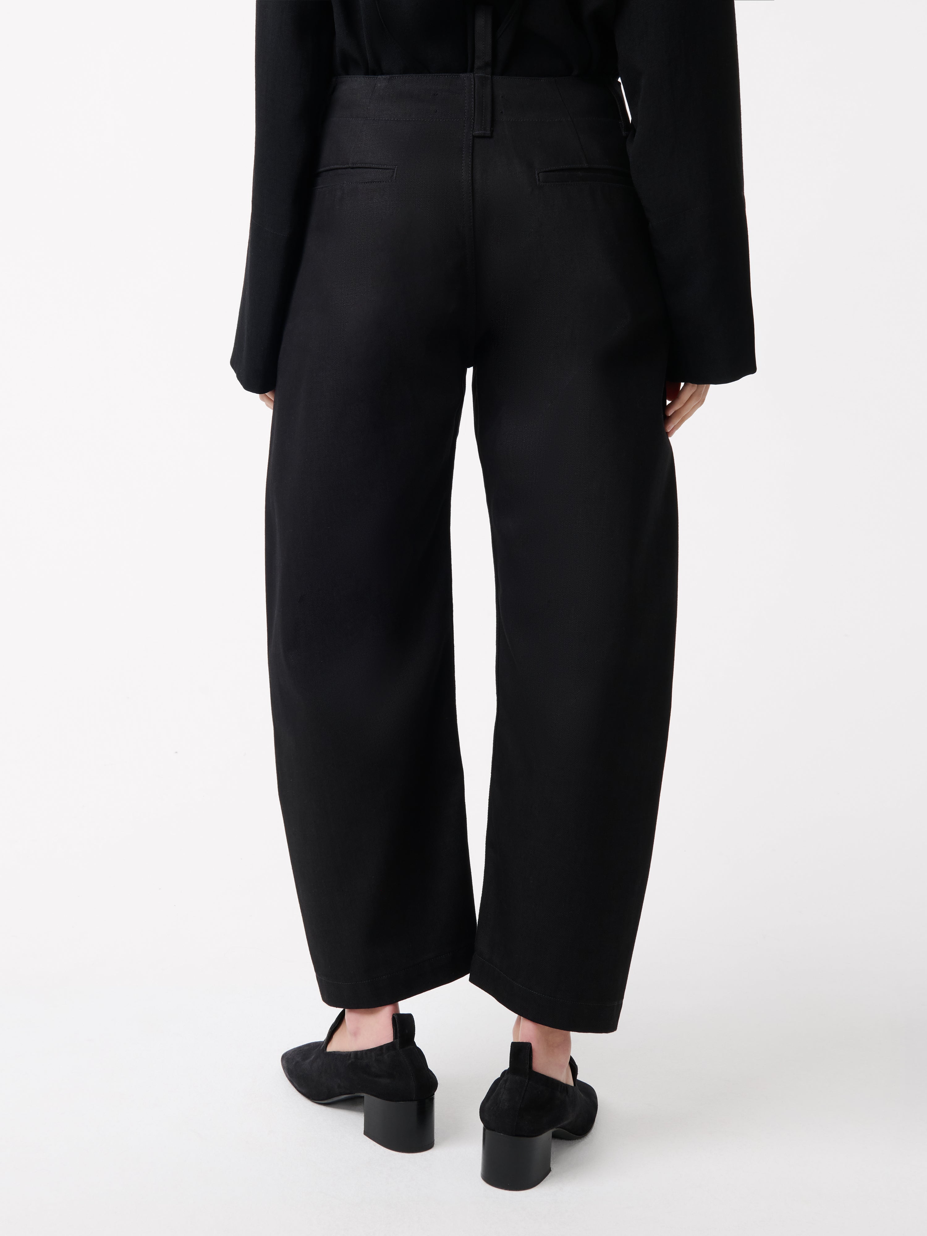Akerman Denim Pant in Black