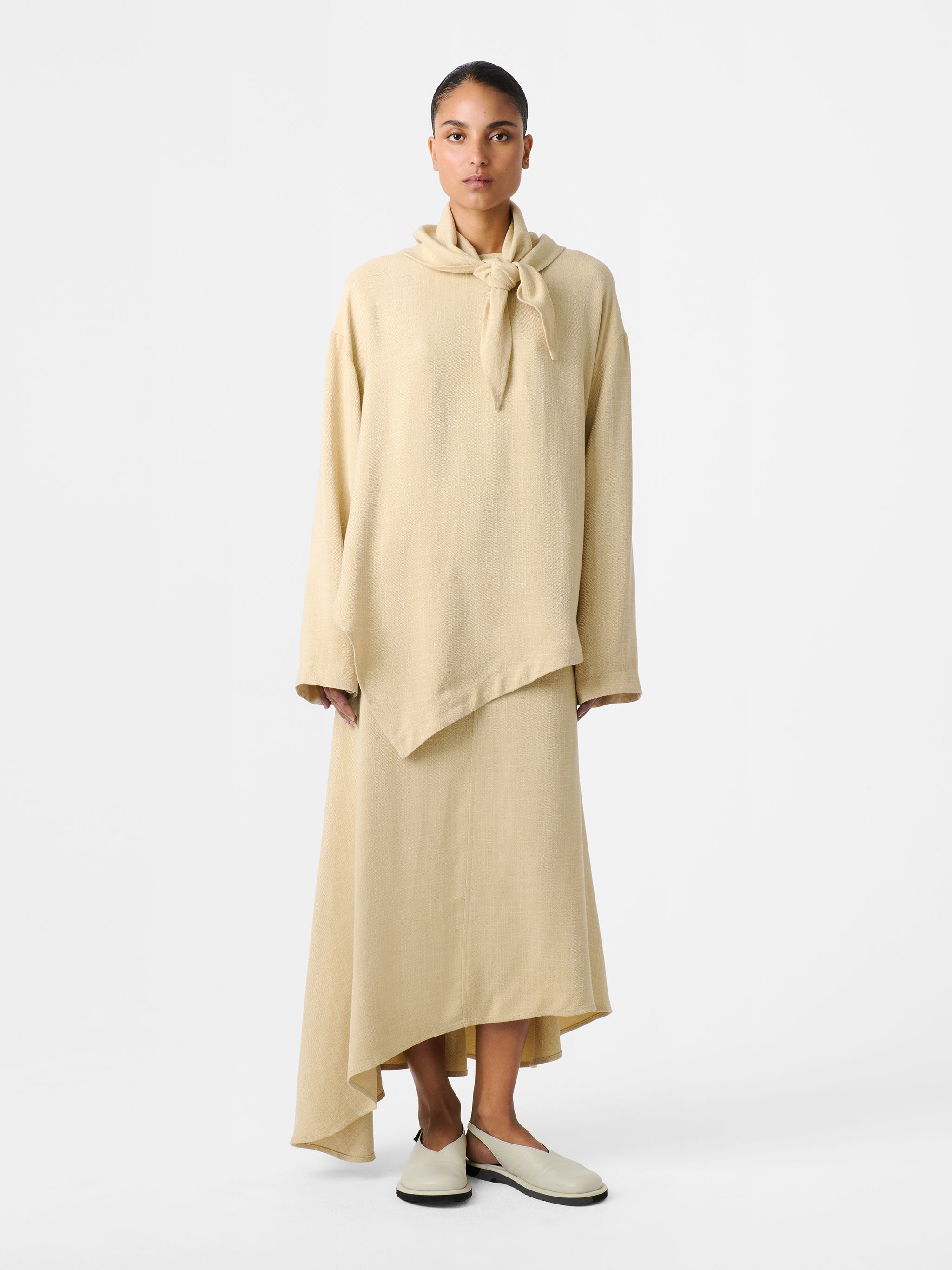 Hirta Skirt in Straw