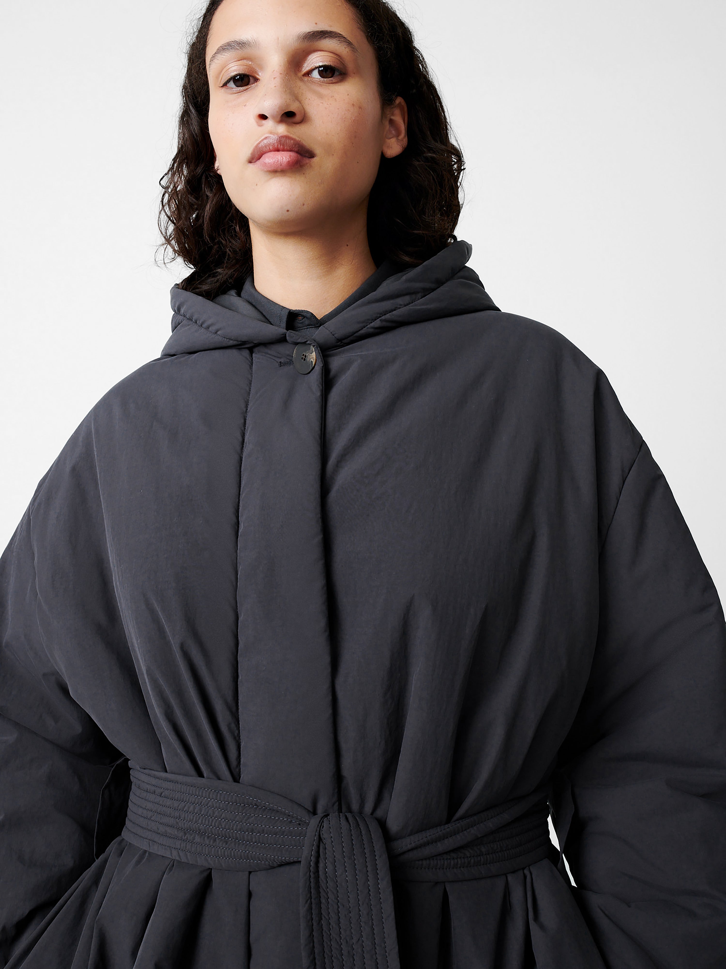 Kariba Ecodown Coat in Darkest Navy