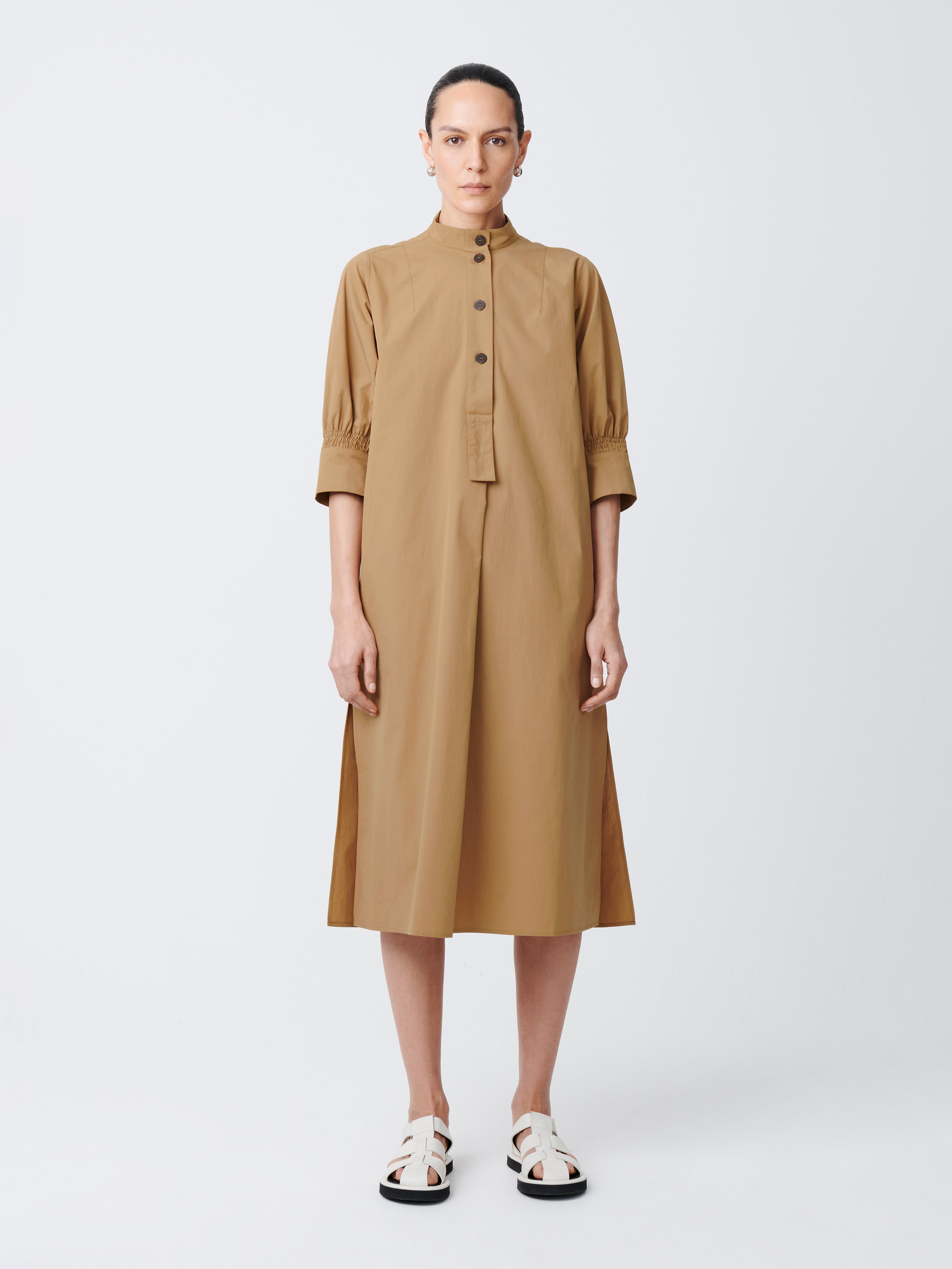 Knoll Dress in Sand