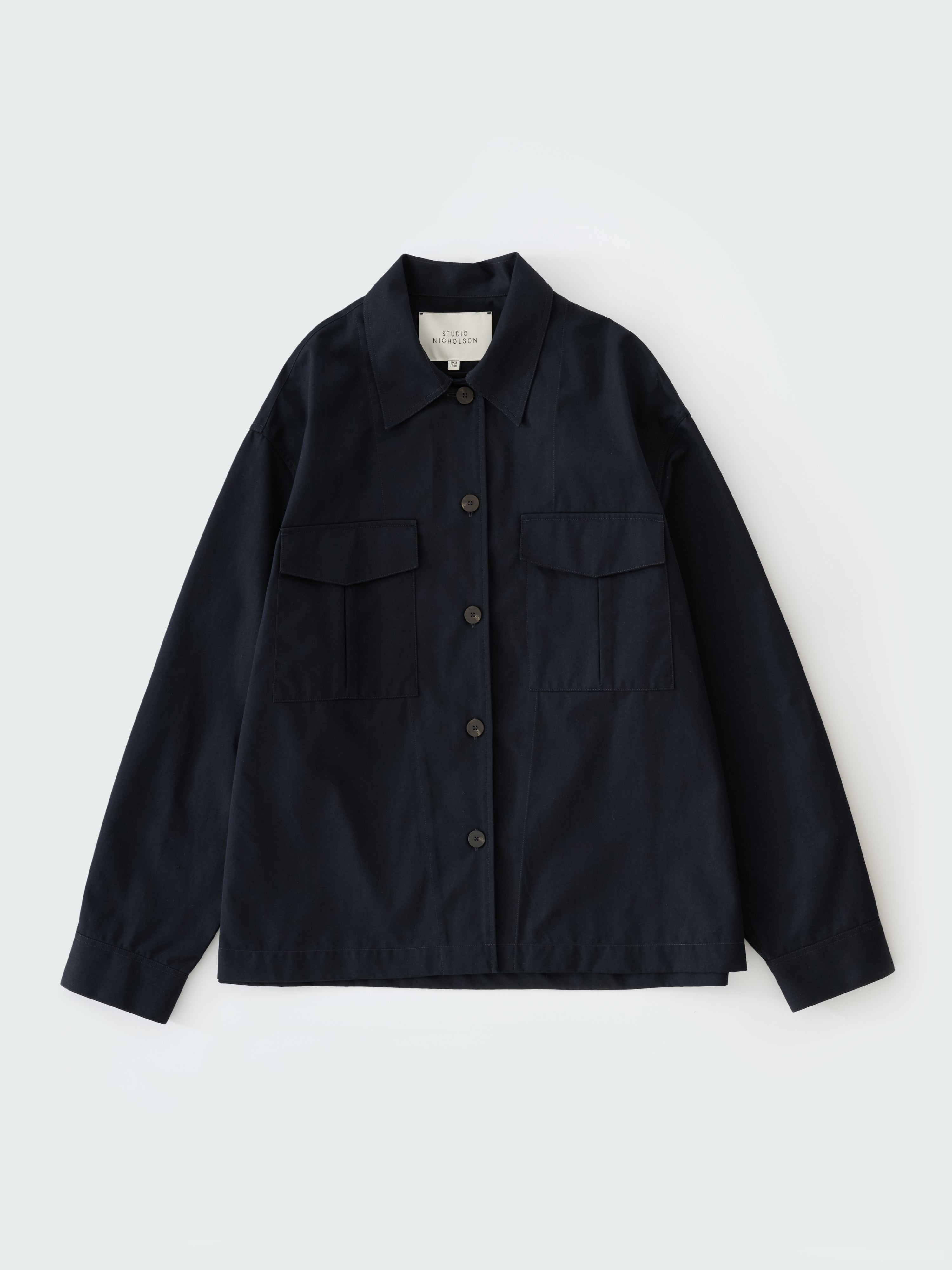 Kukes Shirt in Darkest Navy