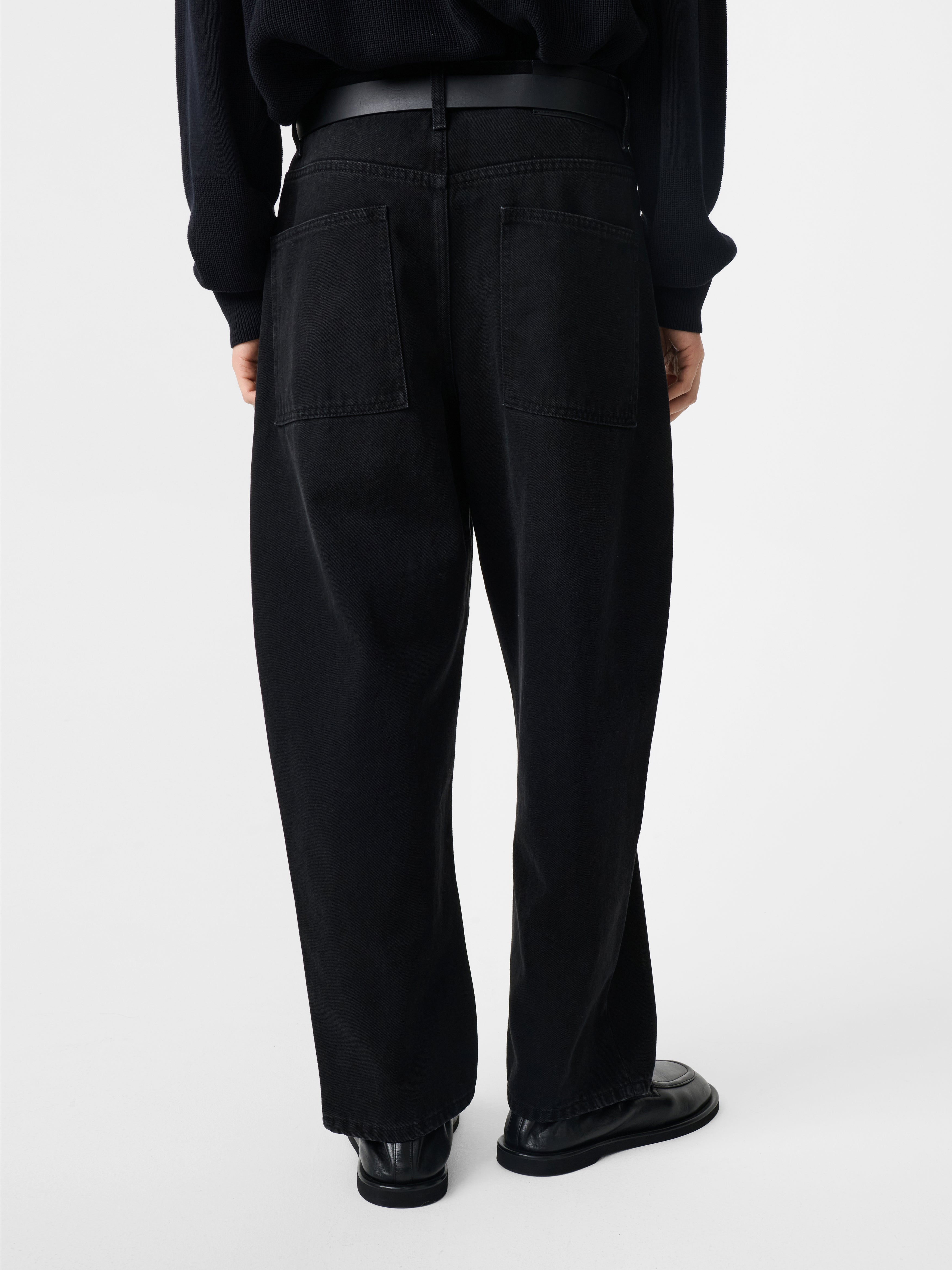 Land Denim Pant in Washed Black