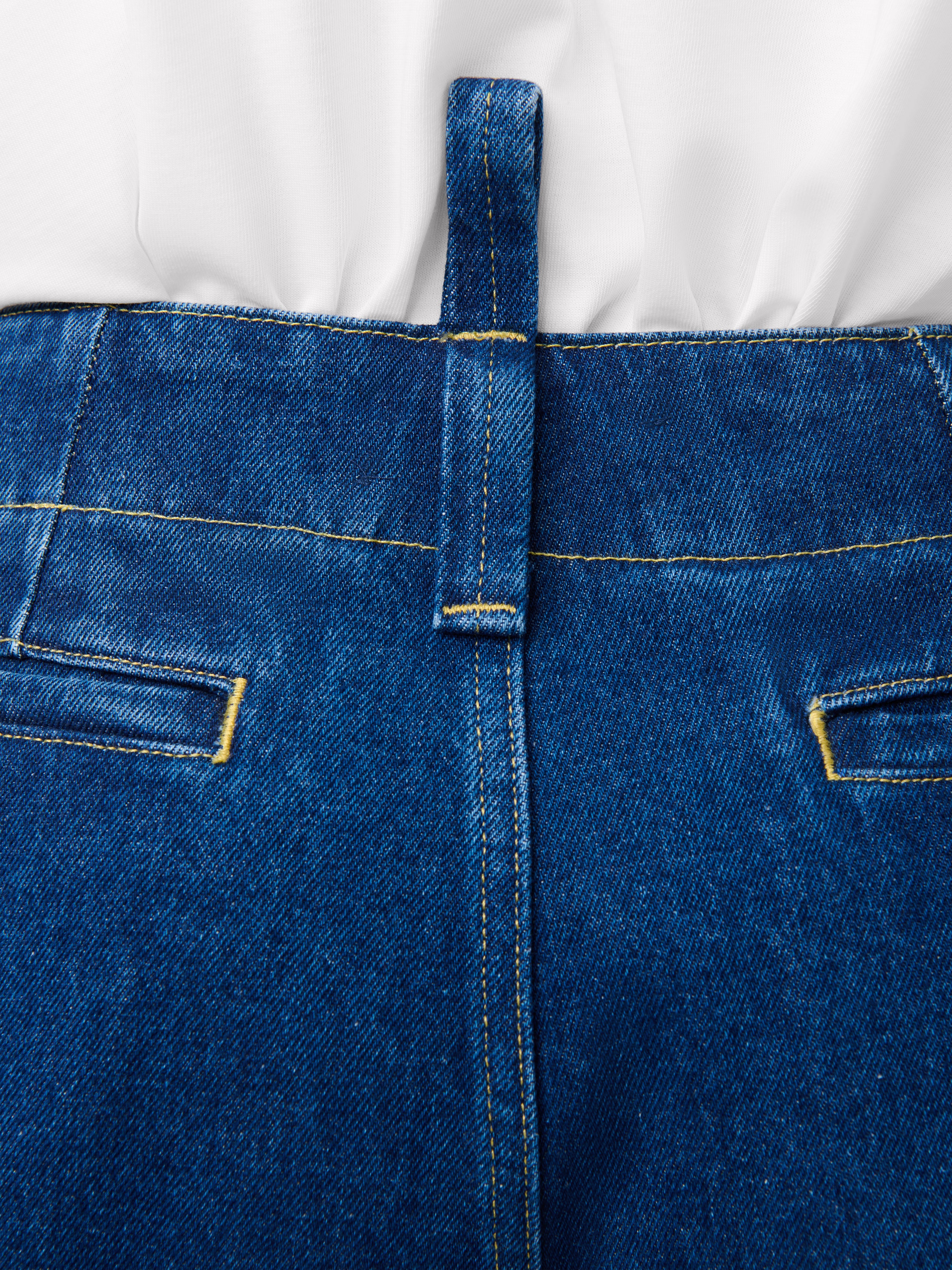 Akerman Washed Denim Pant in Indigo
