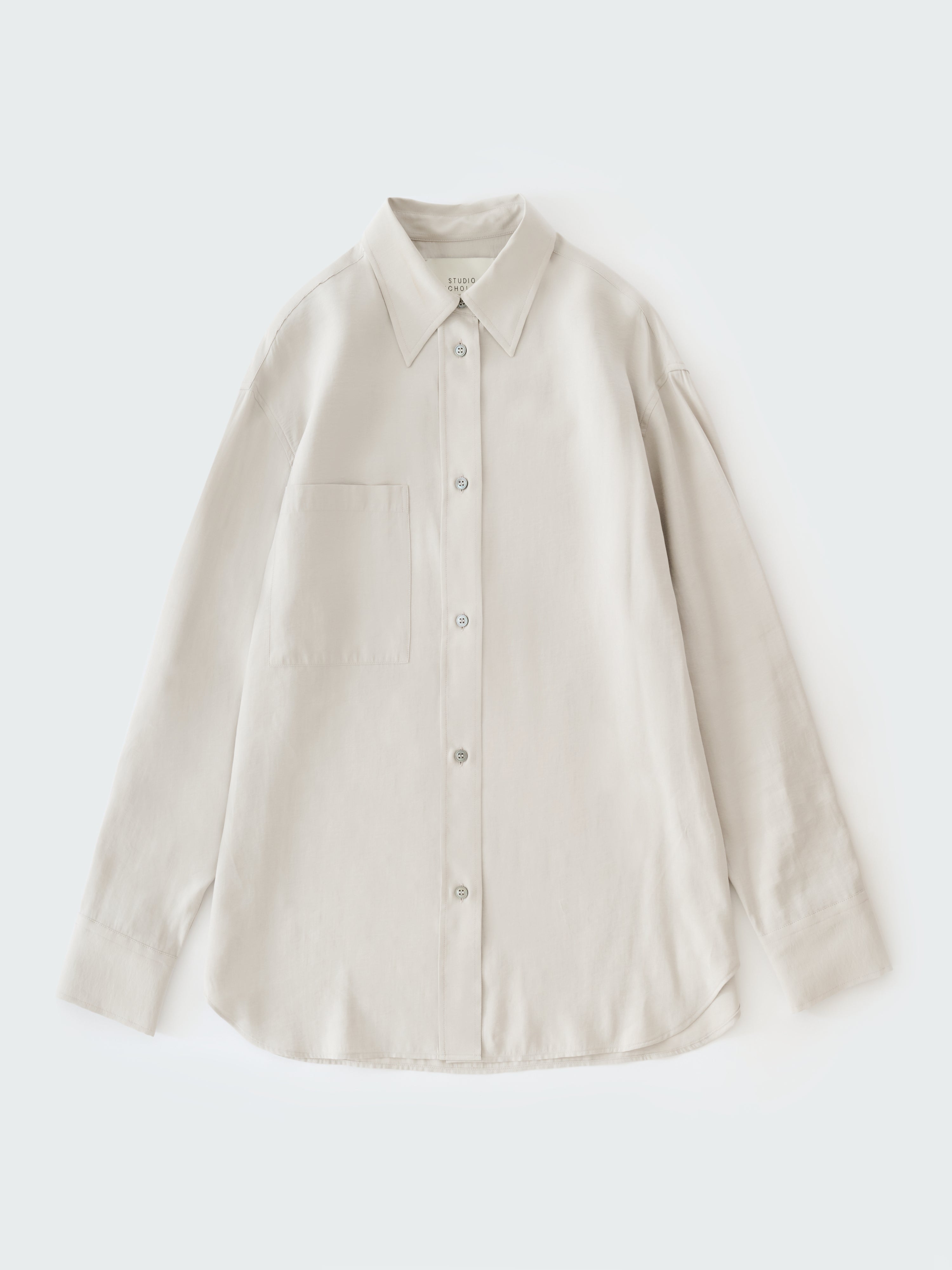 Leto Shirt in Gull Grey