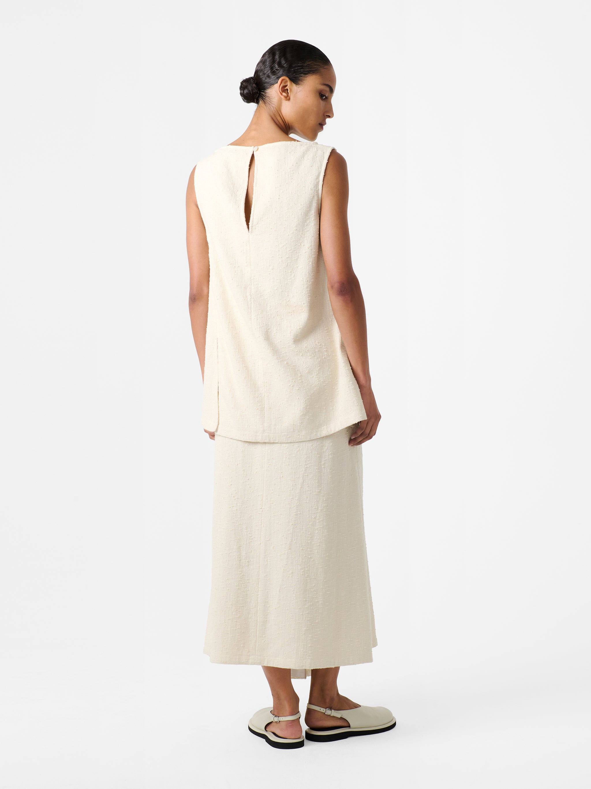 Mae Skirt in Cream
