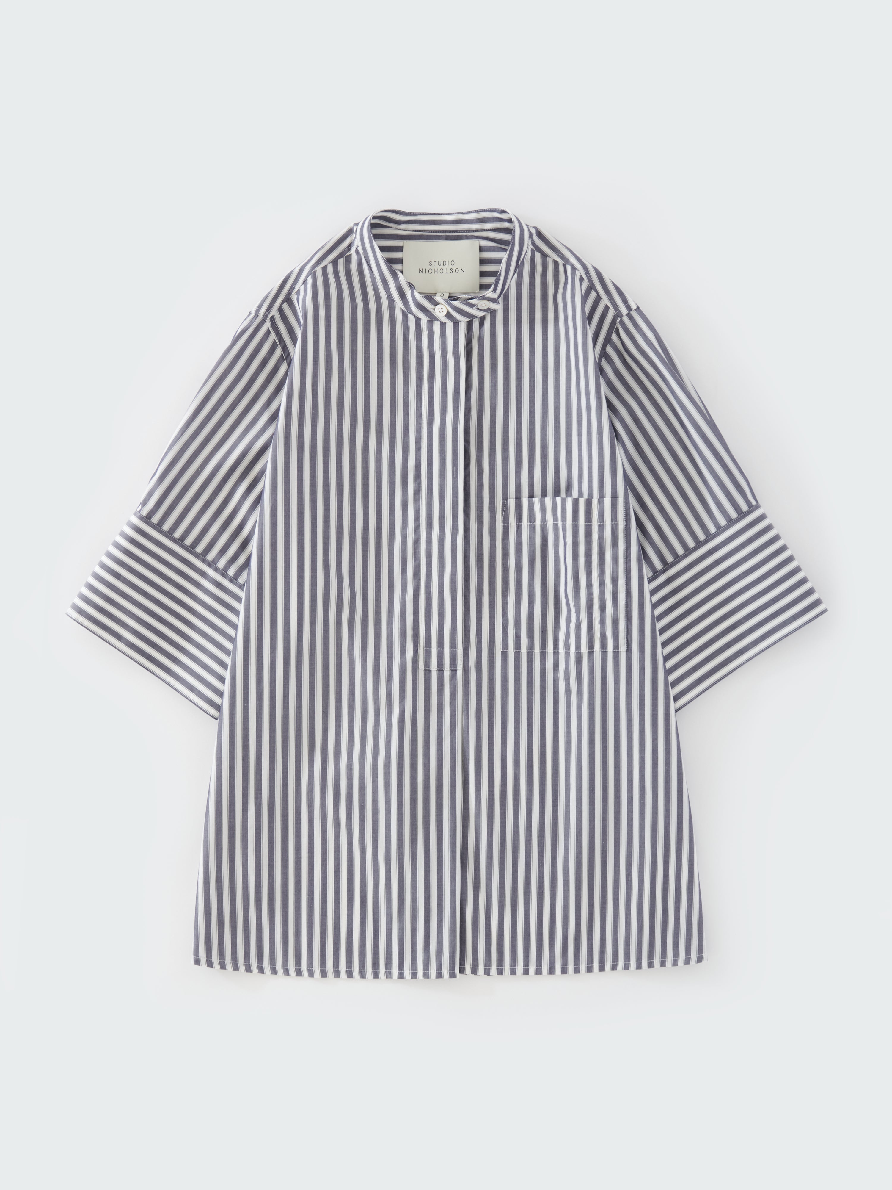 Malawi Shirt in Stripe Navy