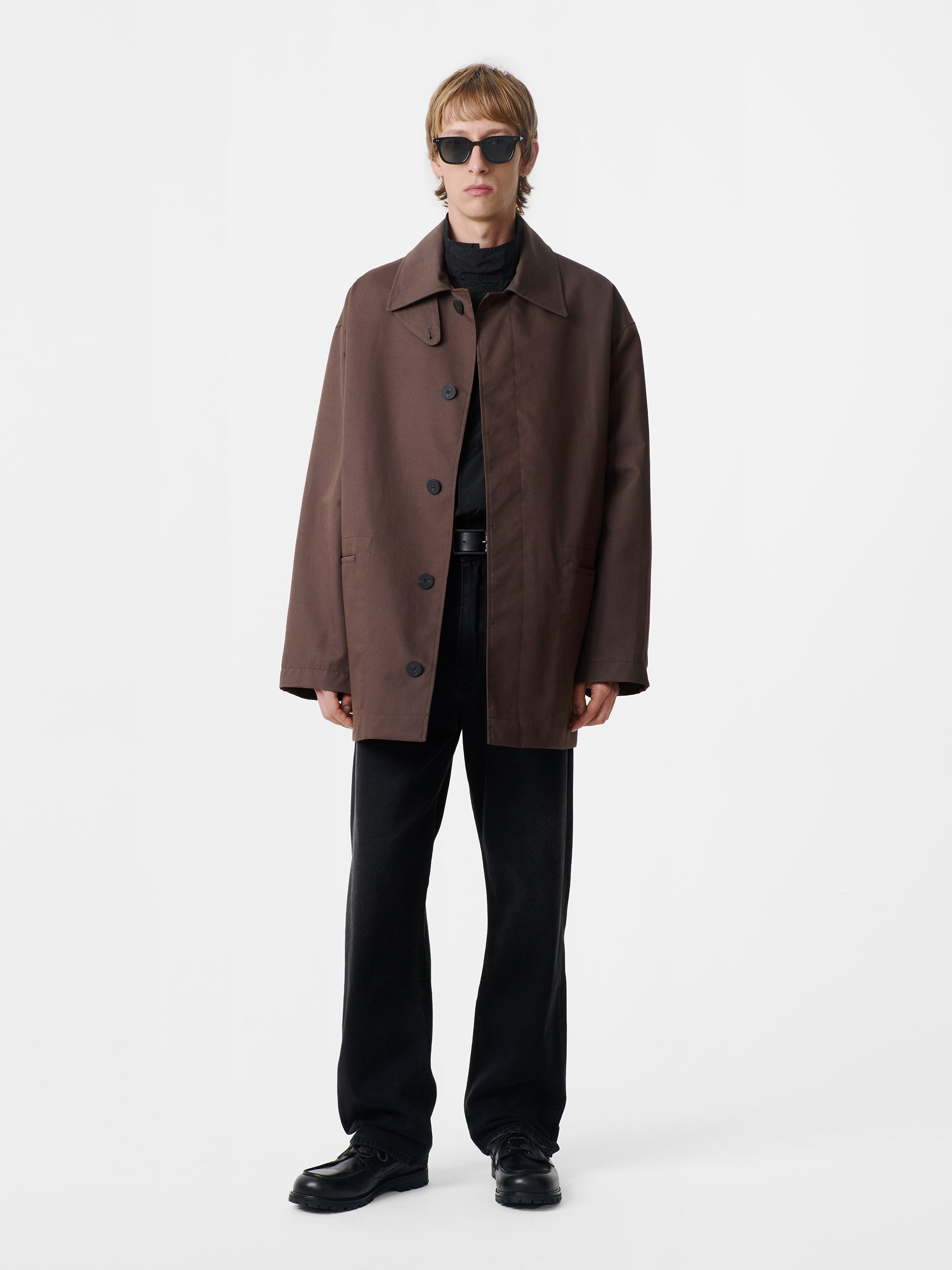 Measure Jacket in Moss / Black
