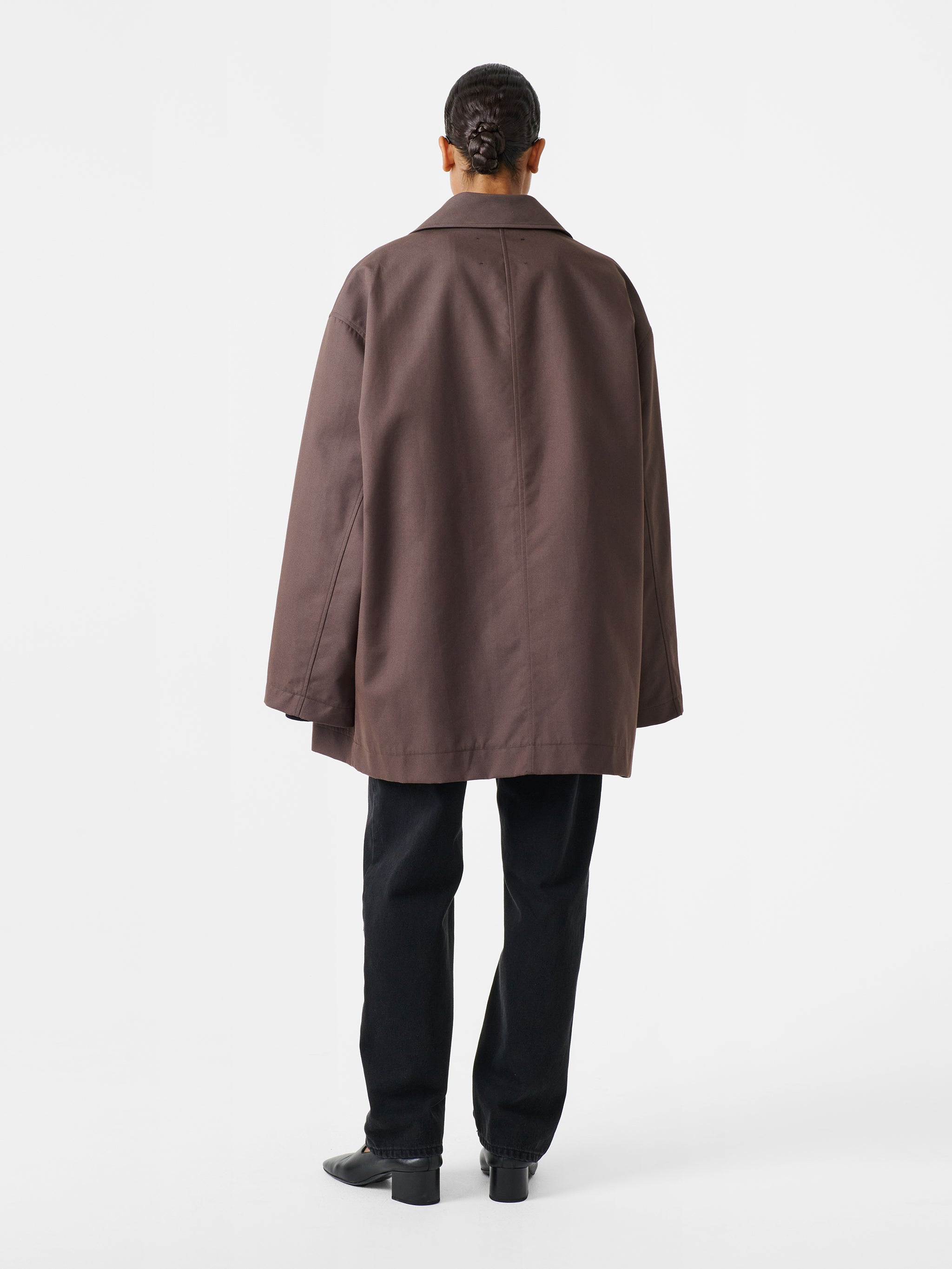 Measure Jacket in Moss / Black