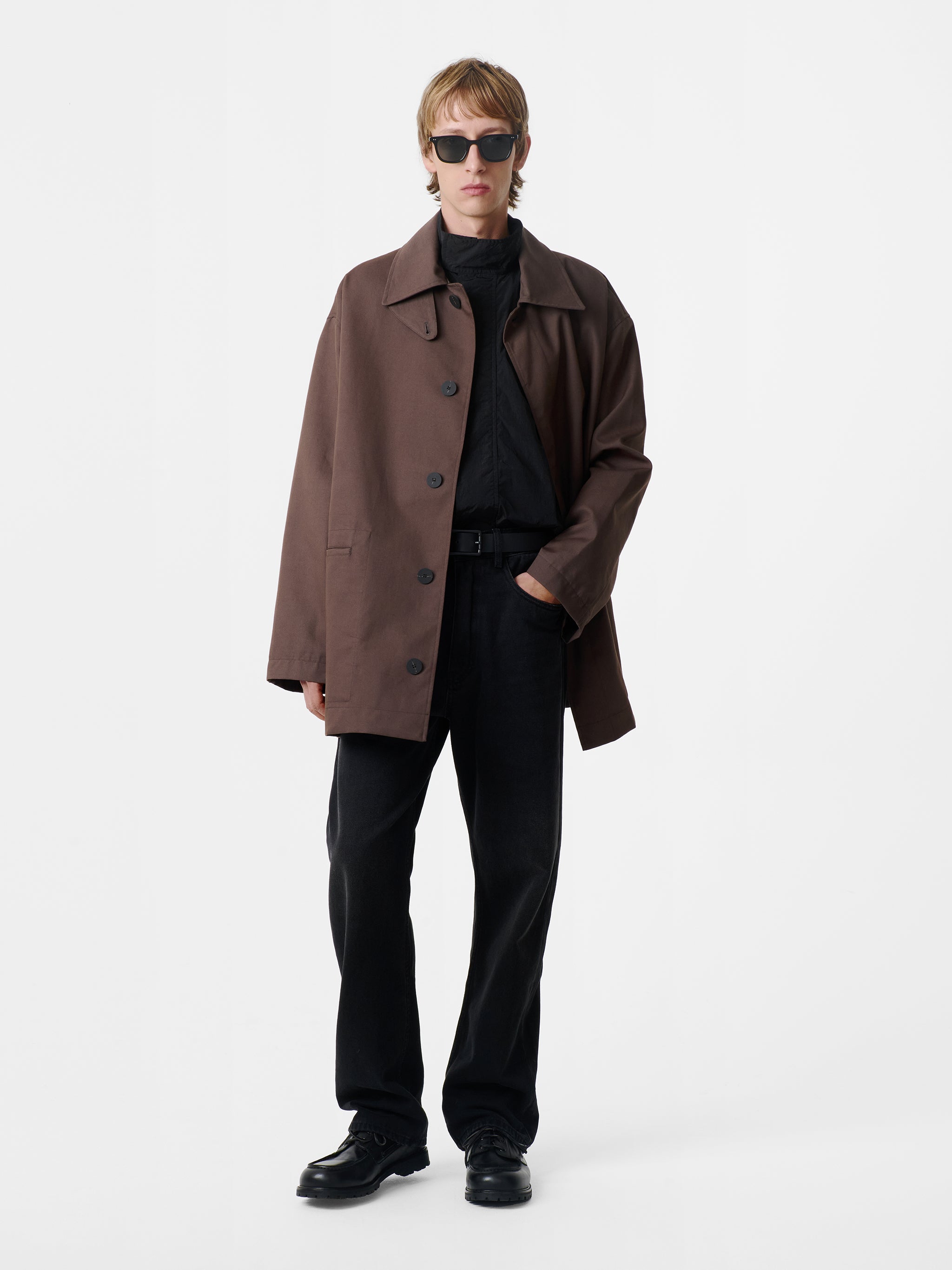 Measure Jacket in Moss / Black