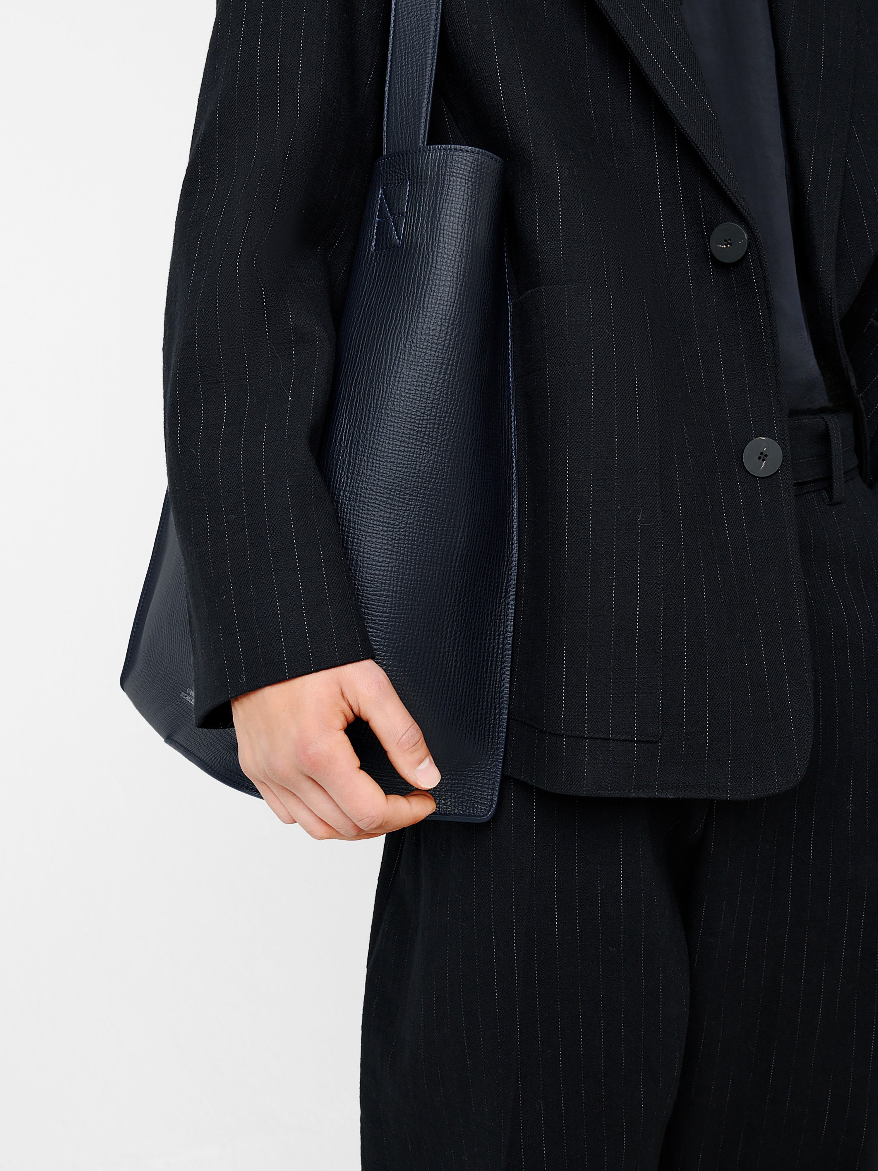 Men's Conde Stripe Jacket in Black