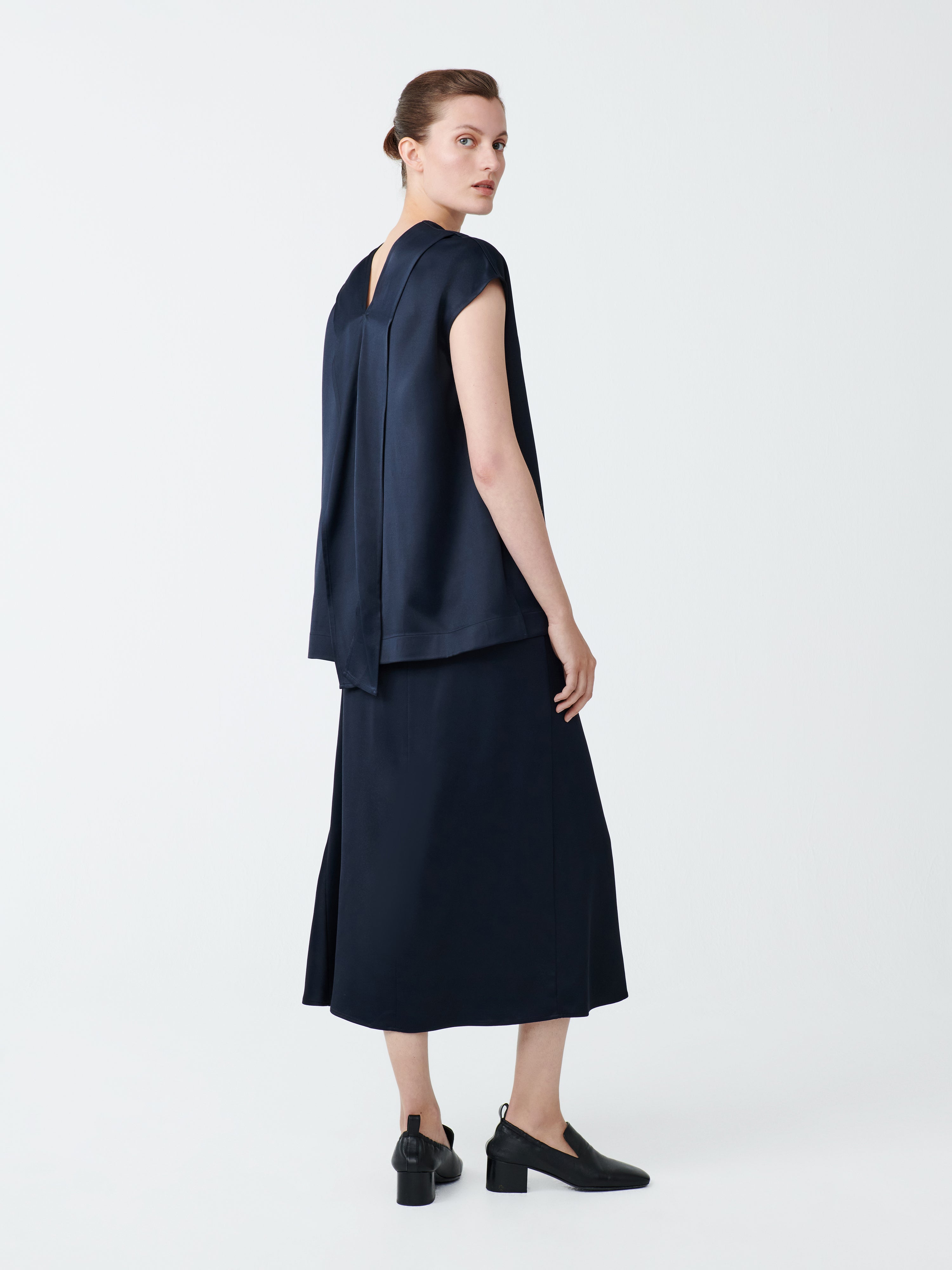 Naye Skirt in Black Ink