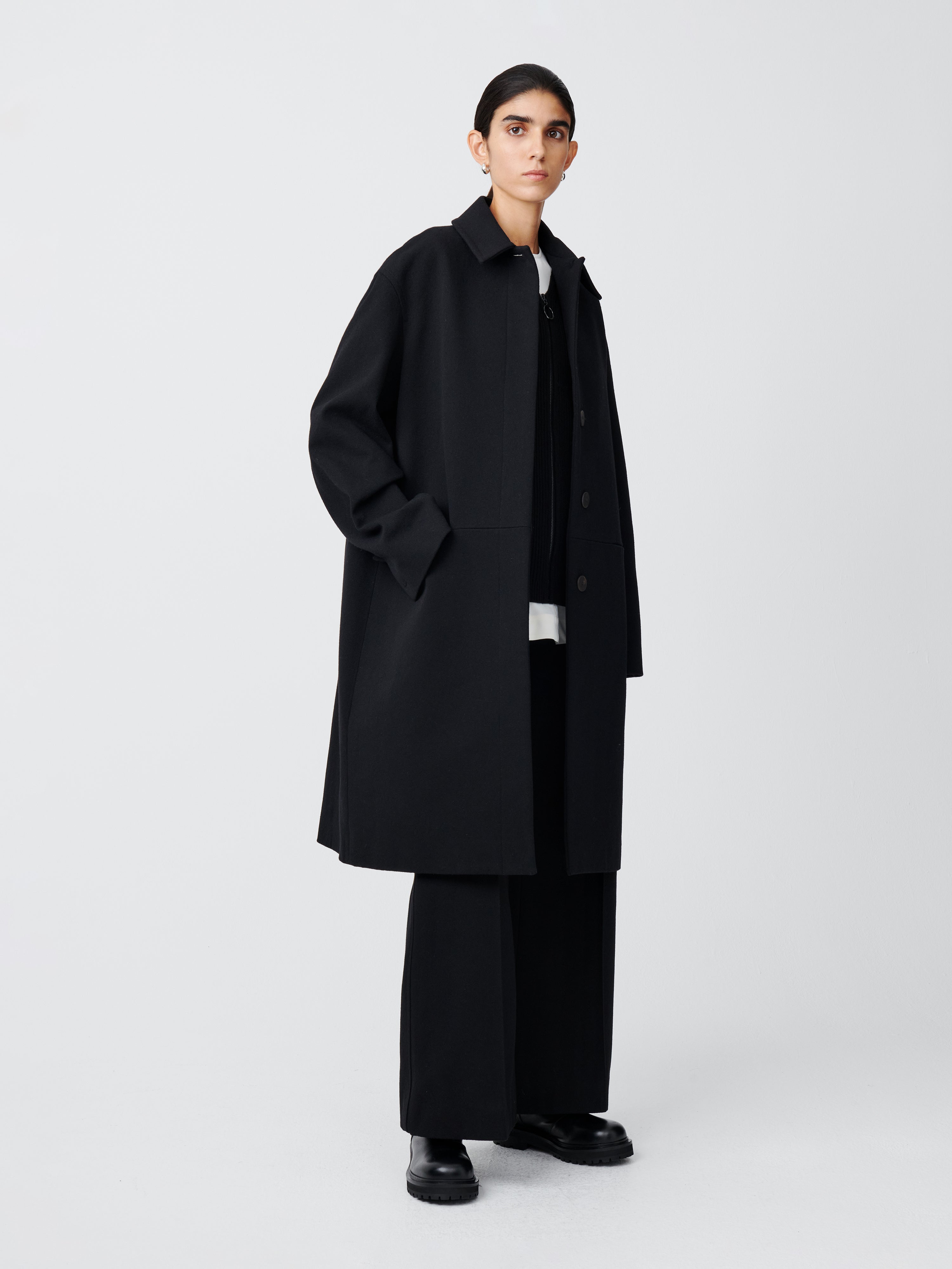 Ness Coat in Black