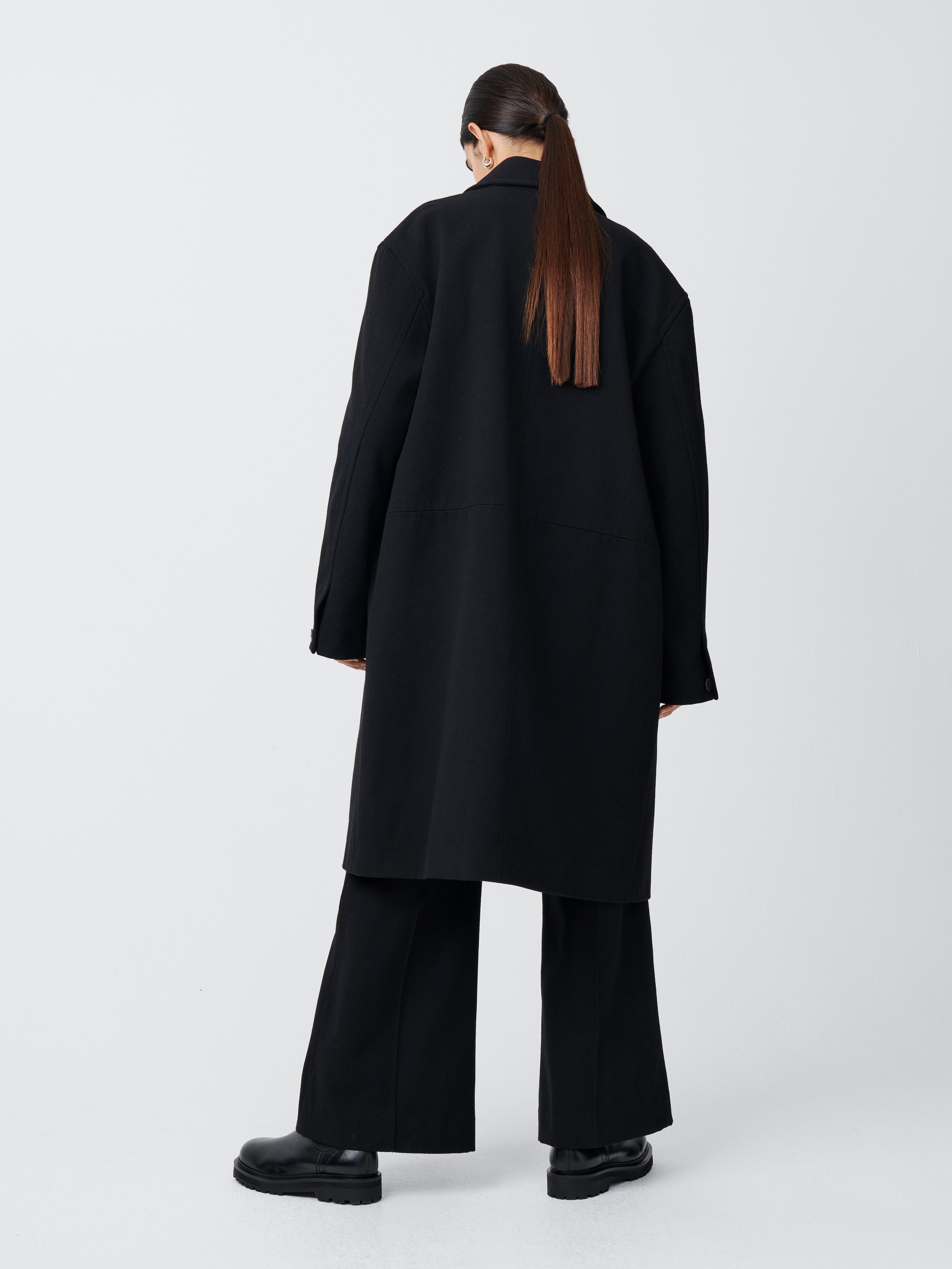Ness Coat in Black
