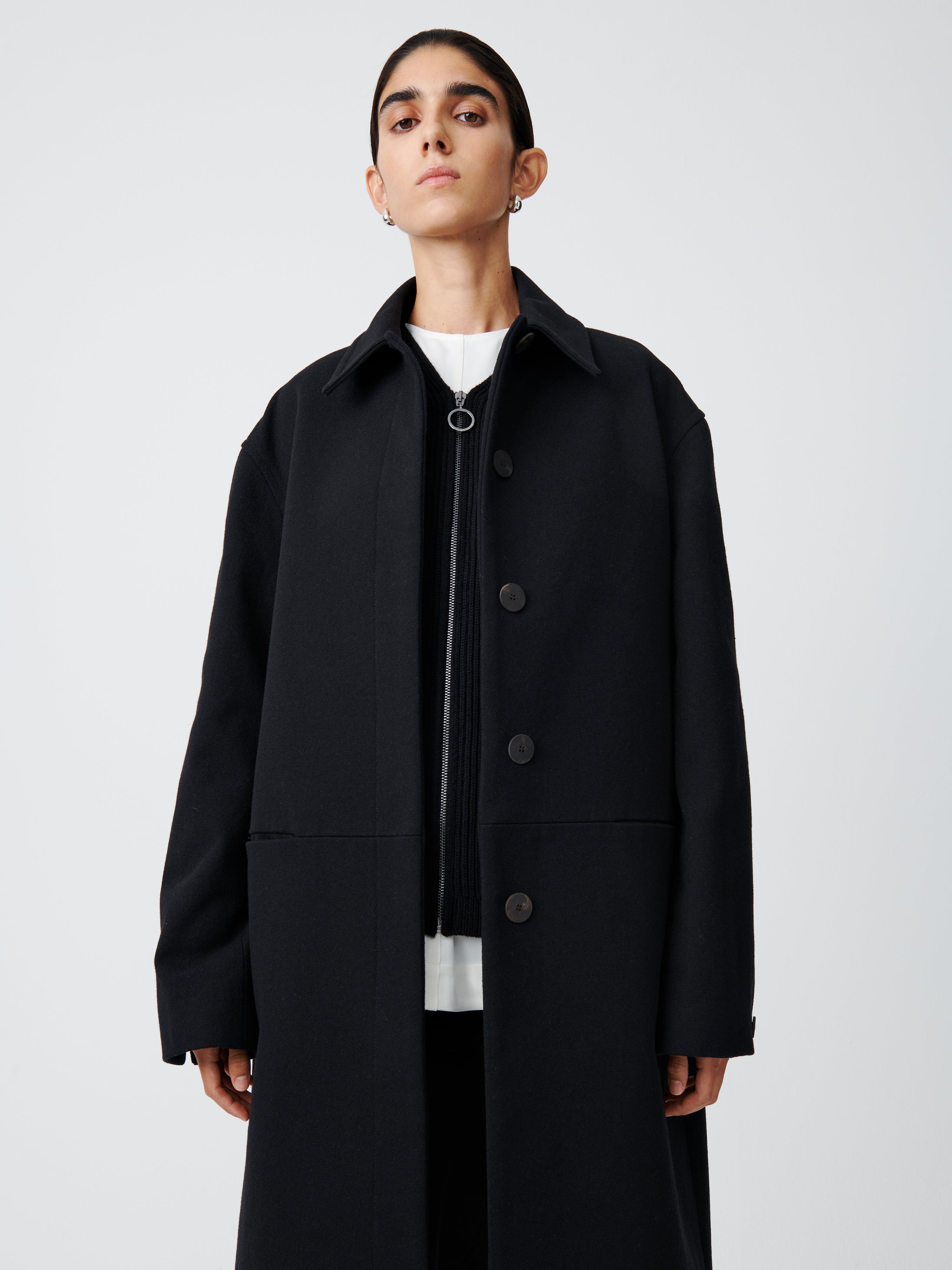 Ness Coat in Black