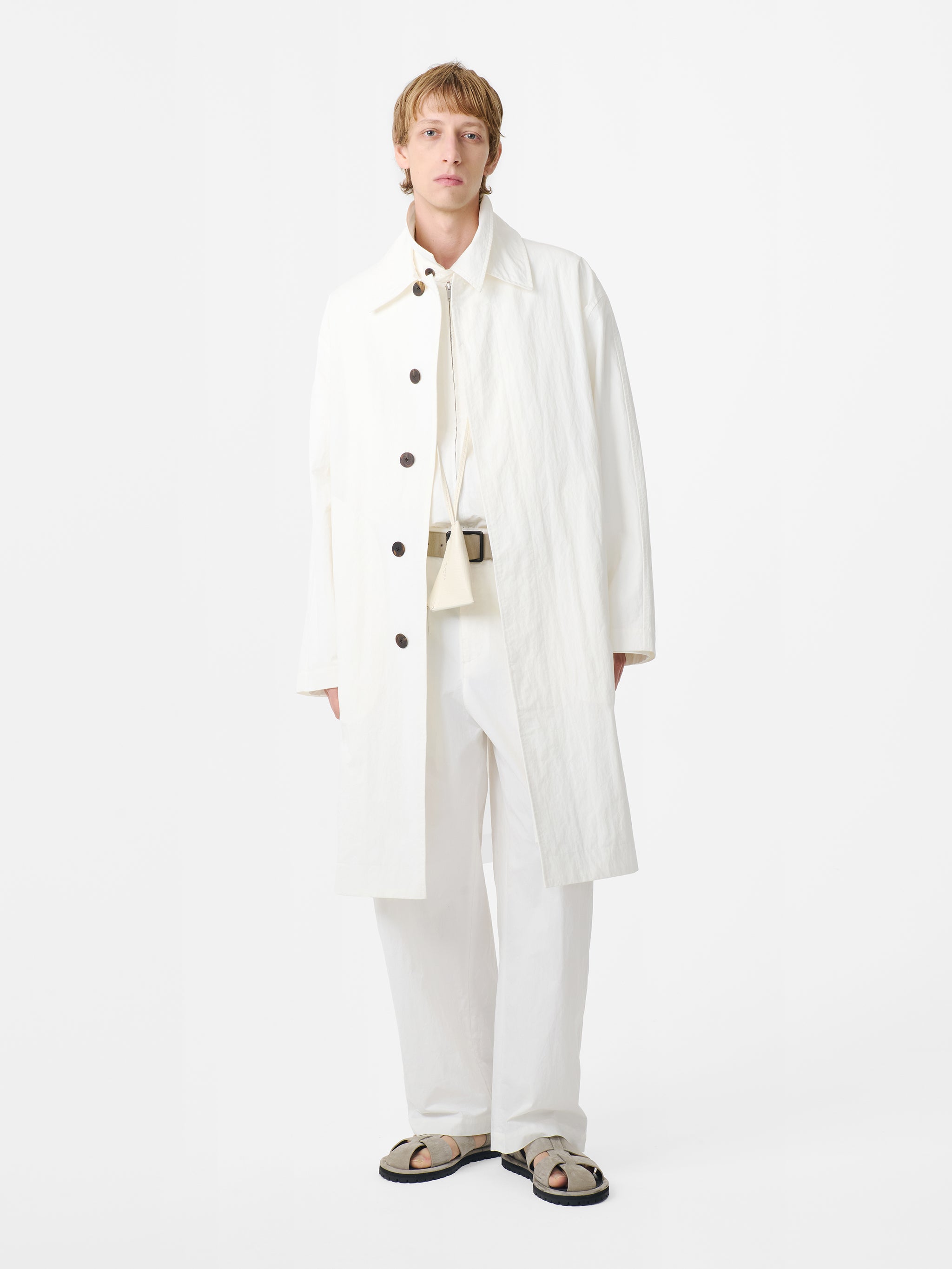 Nevis Coat in Parchment