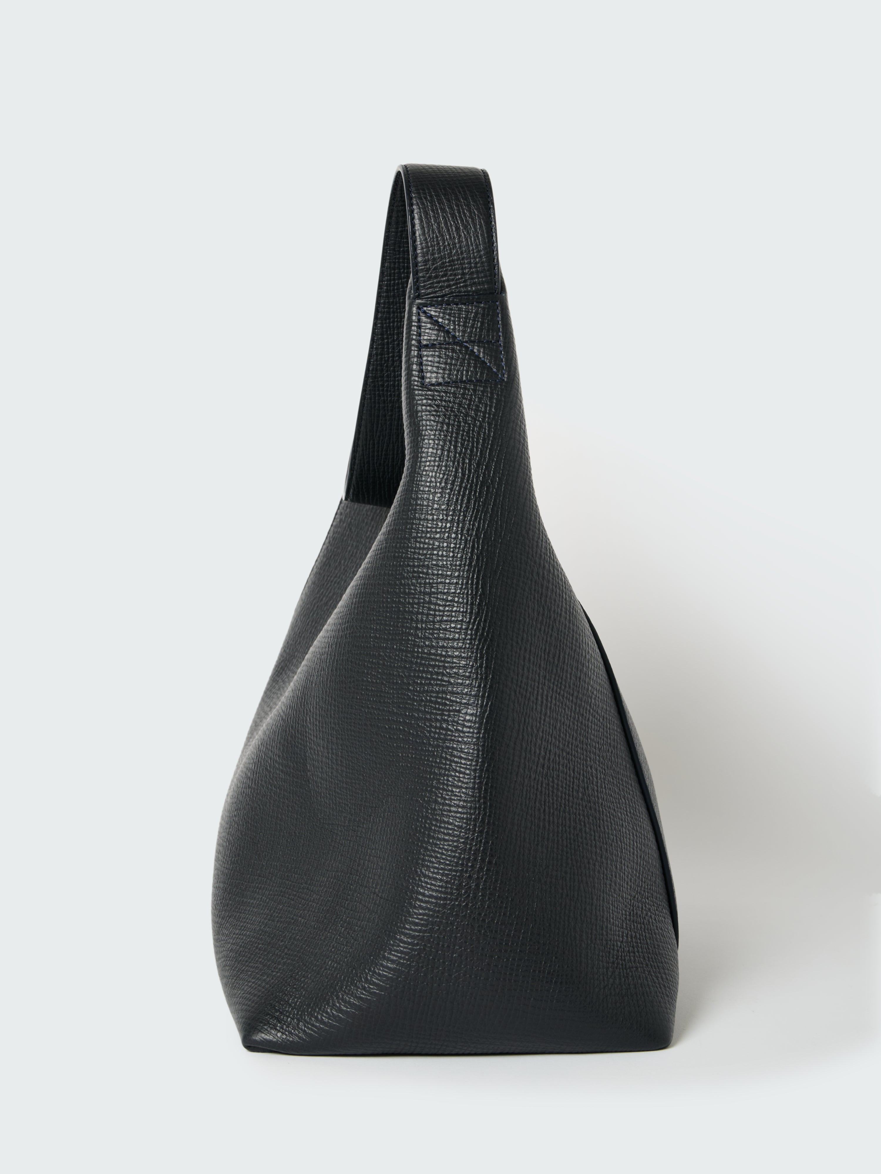 Hobo Type 1 Leather Bag in Darkest Navy