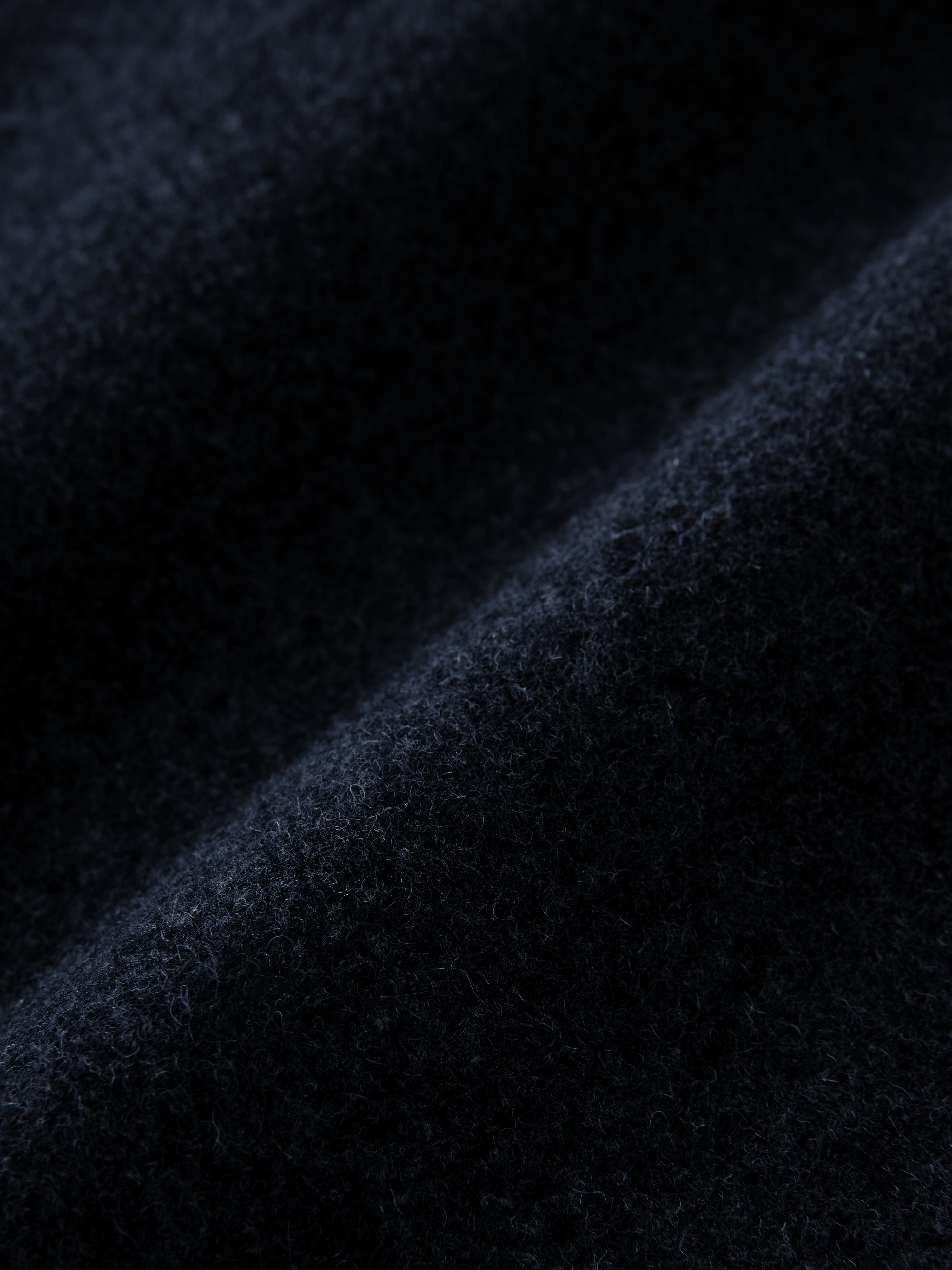Notch Coat in Dark Navy