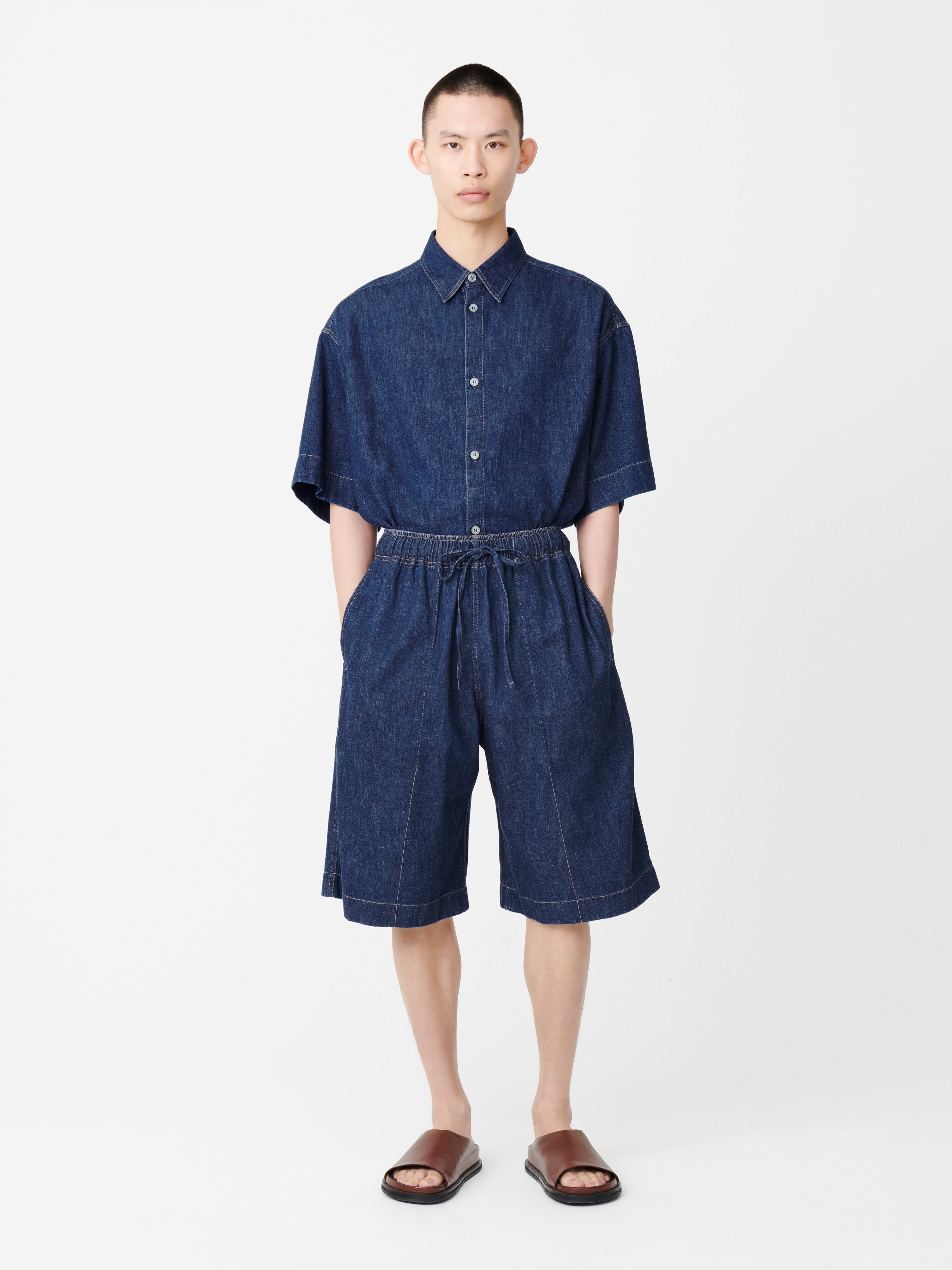 Ossi Denim Short in Indigo