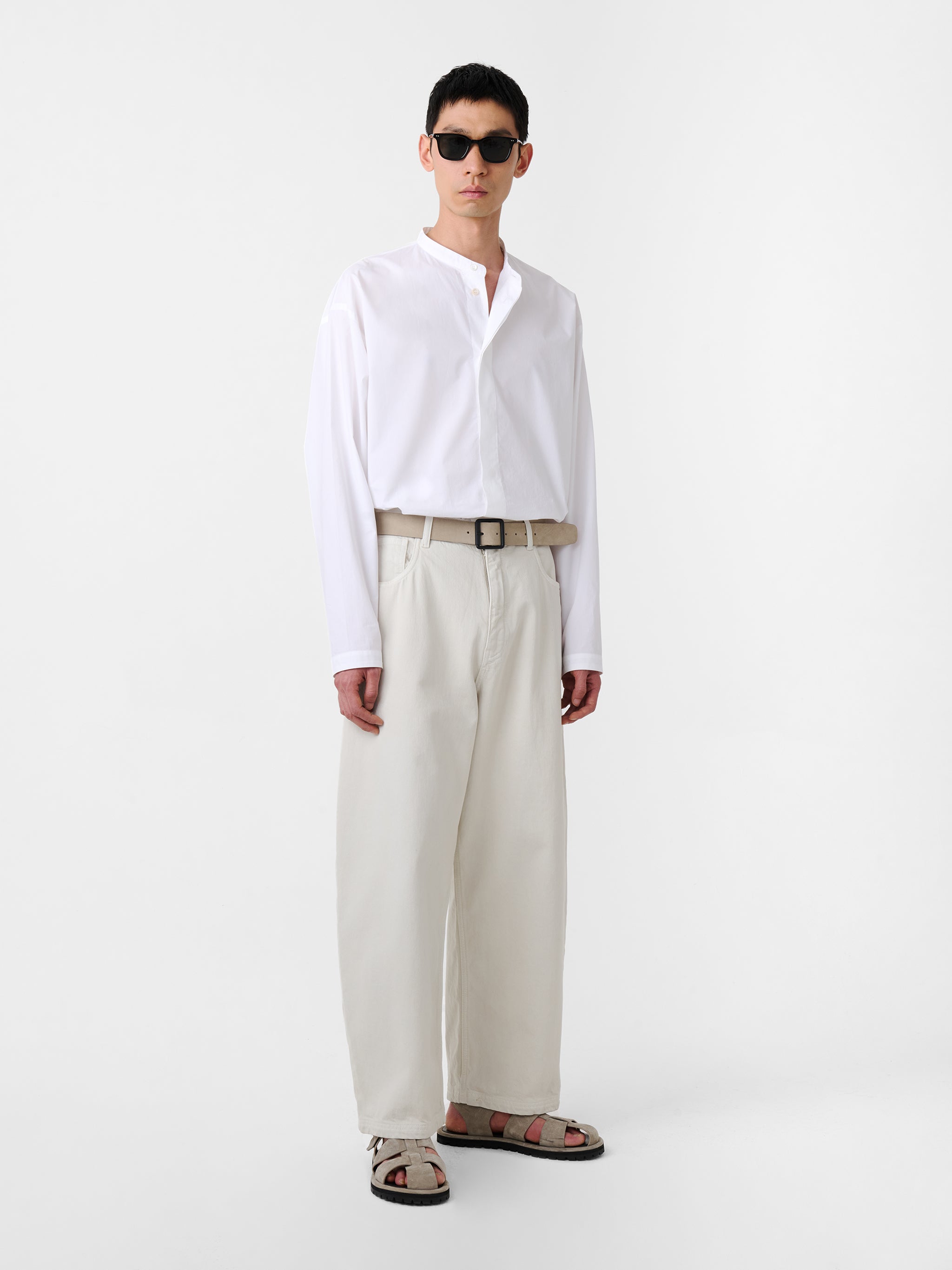 Paolo Denim Pant in Ice