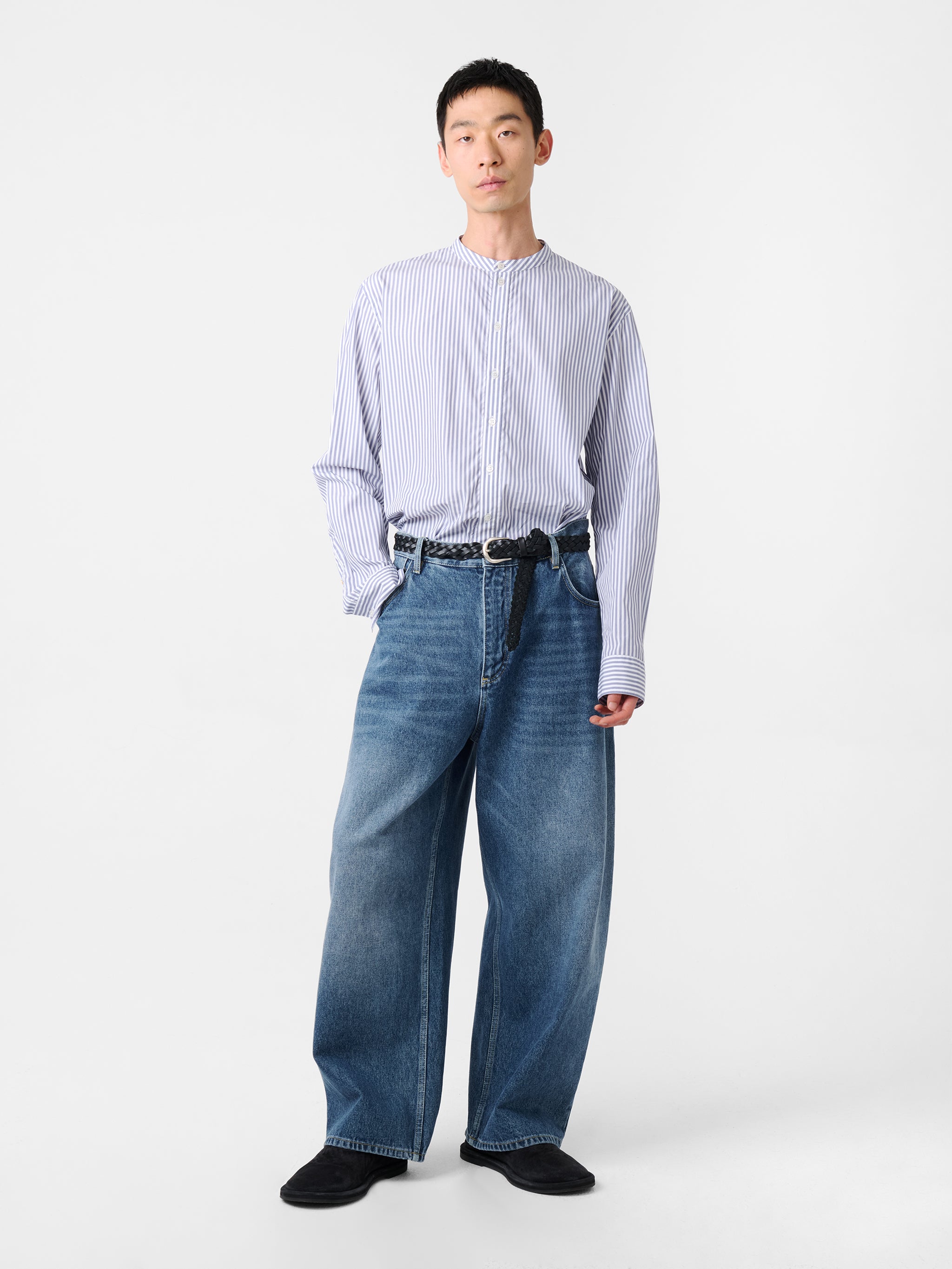 Paolo Denim Pant in Worn Wash Indigo