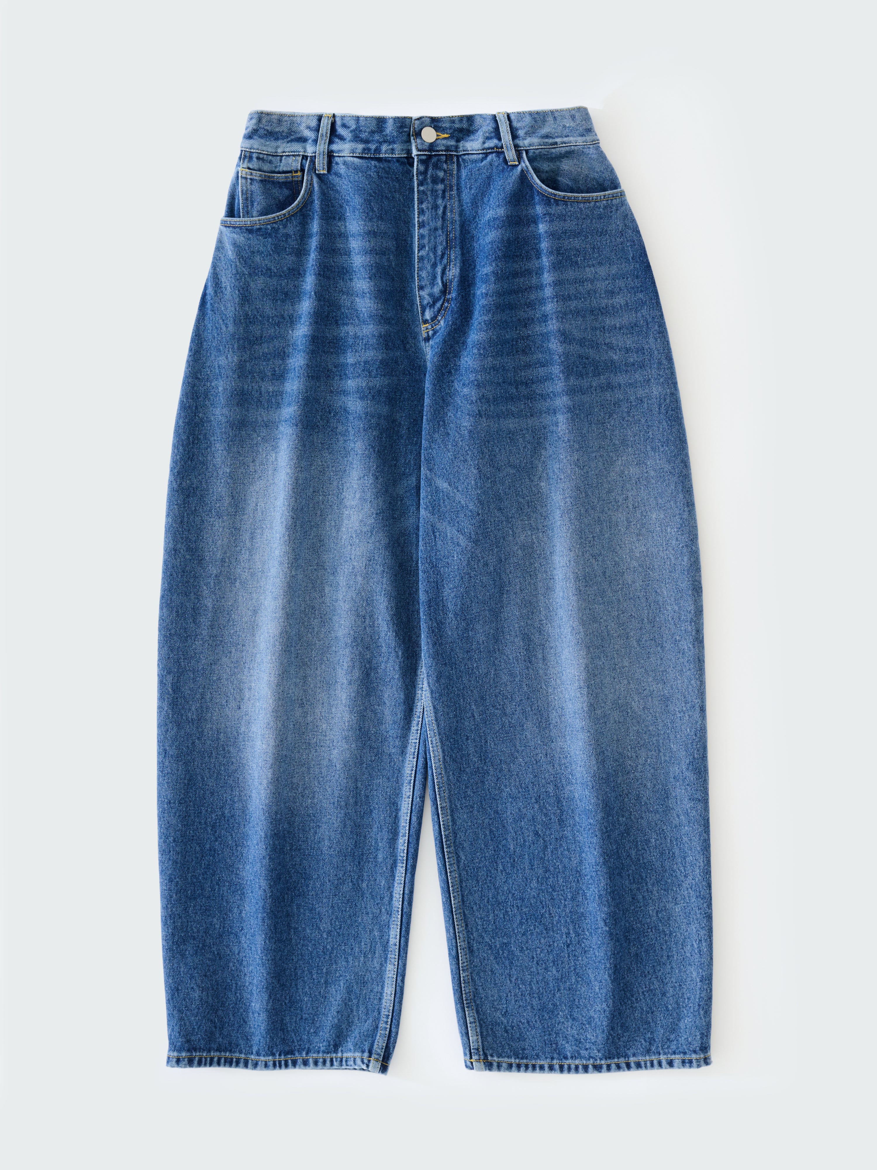 Paolo Denim Pant in Worn Wash Indigo