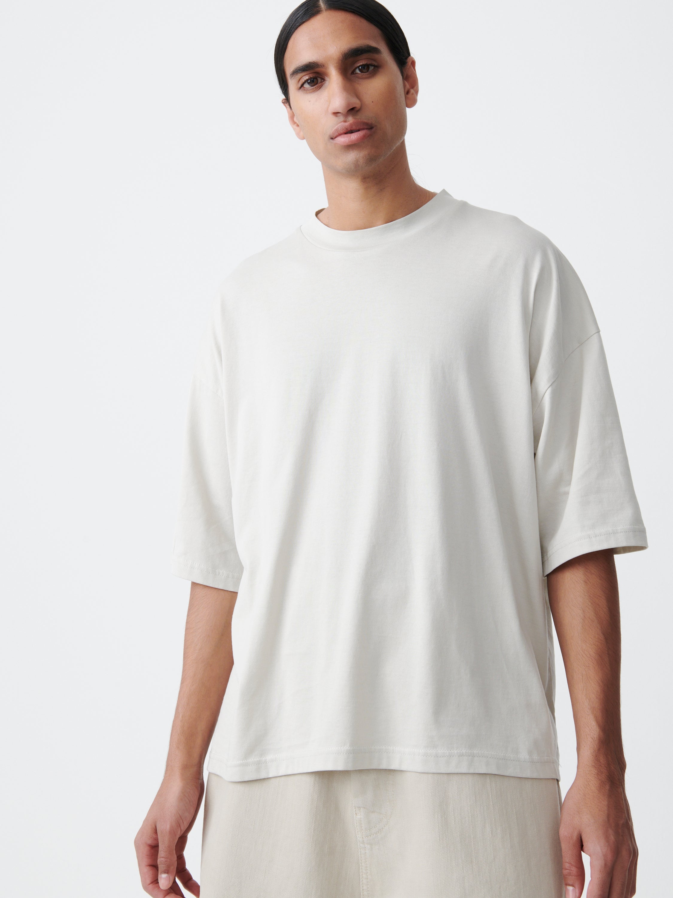 Piu T-Shirt in Light Grey