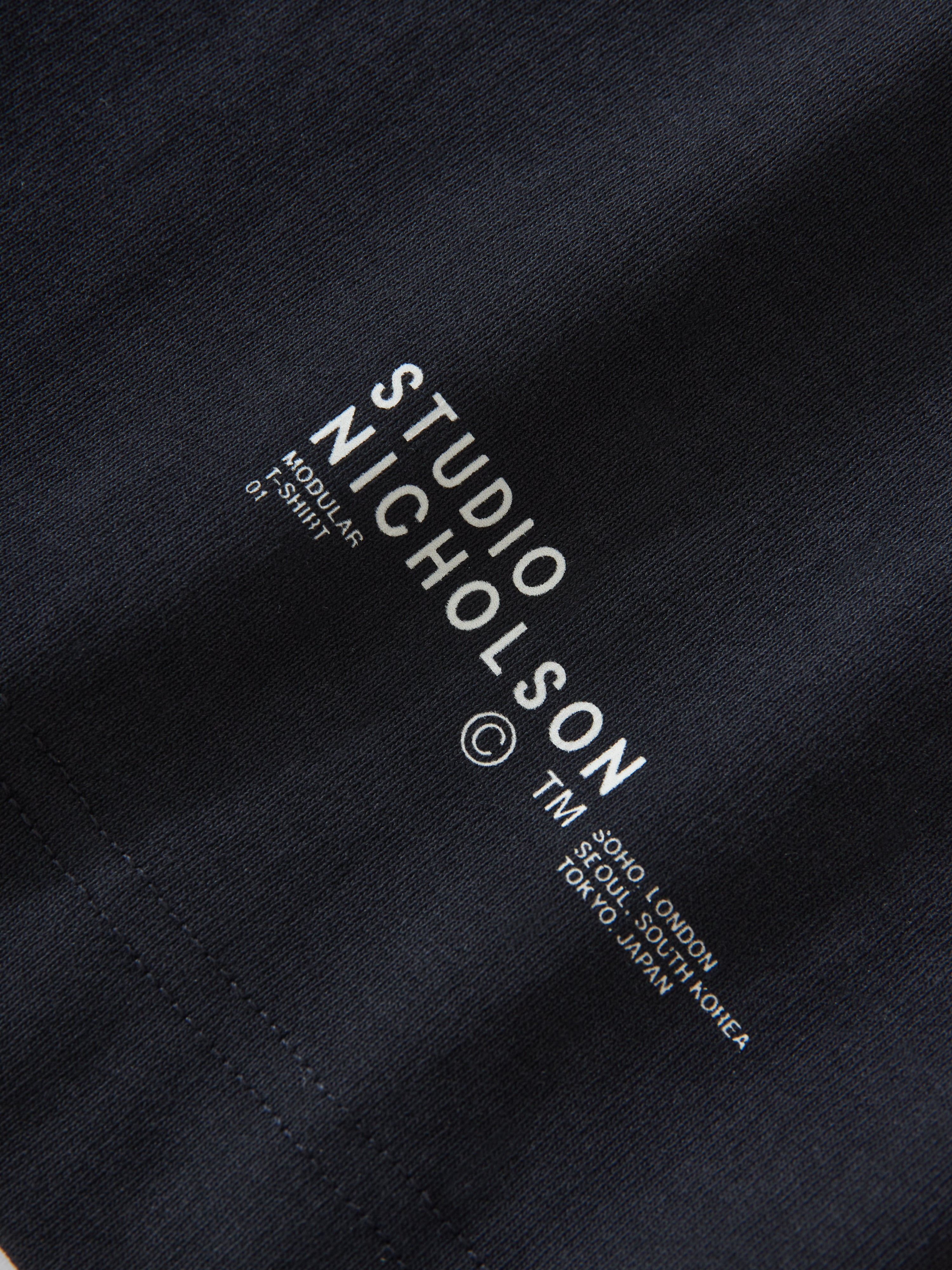 Platt T-Shirt in Darkest Navy