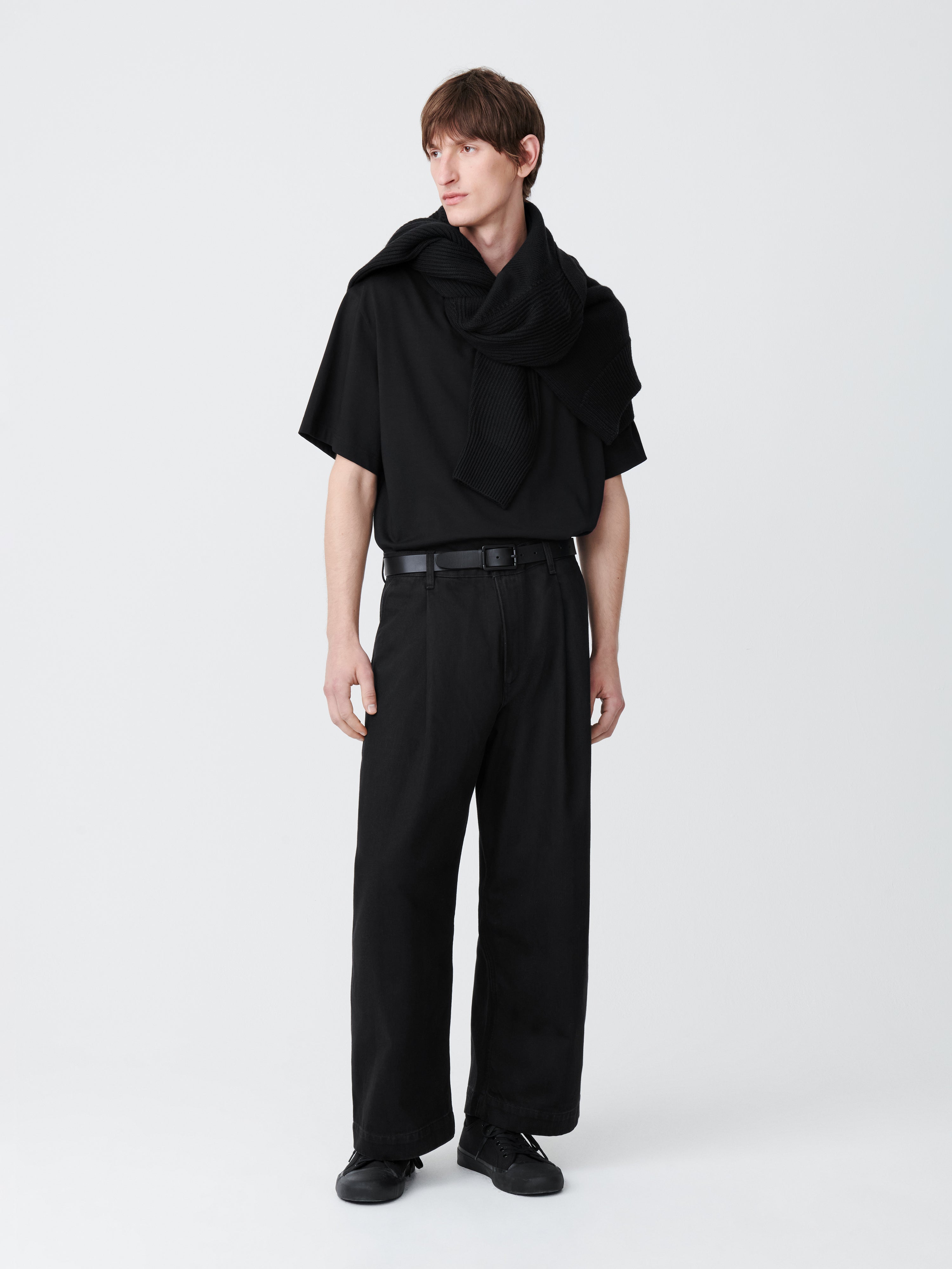 Puch Denim Pant in Washed Black