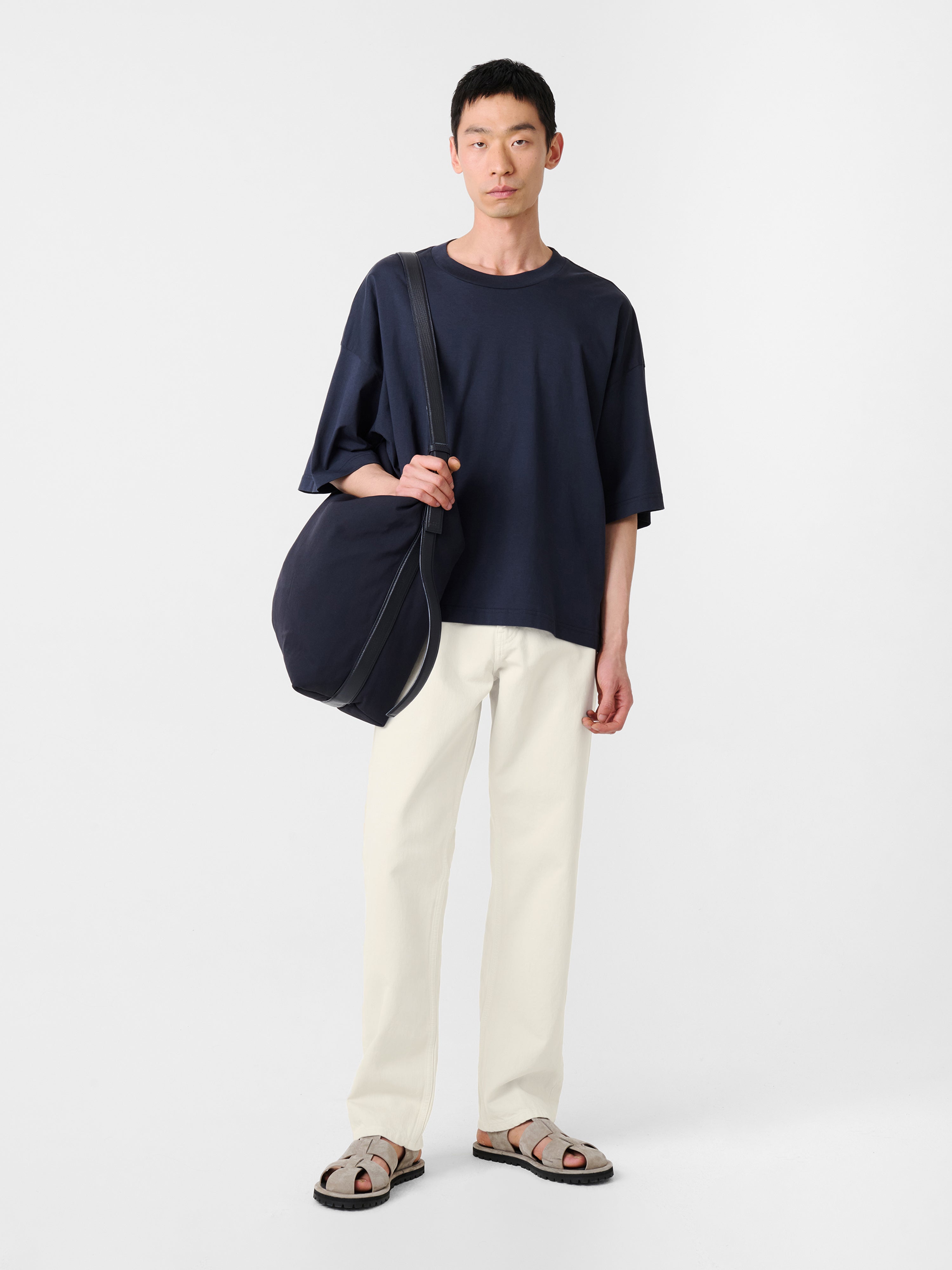 Riso Denim Pant in Parchment