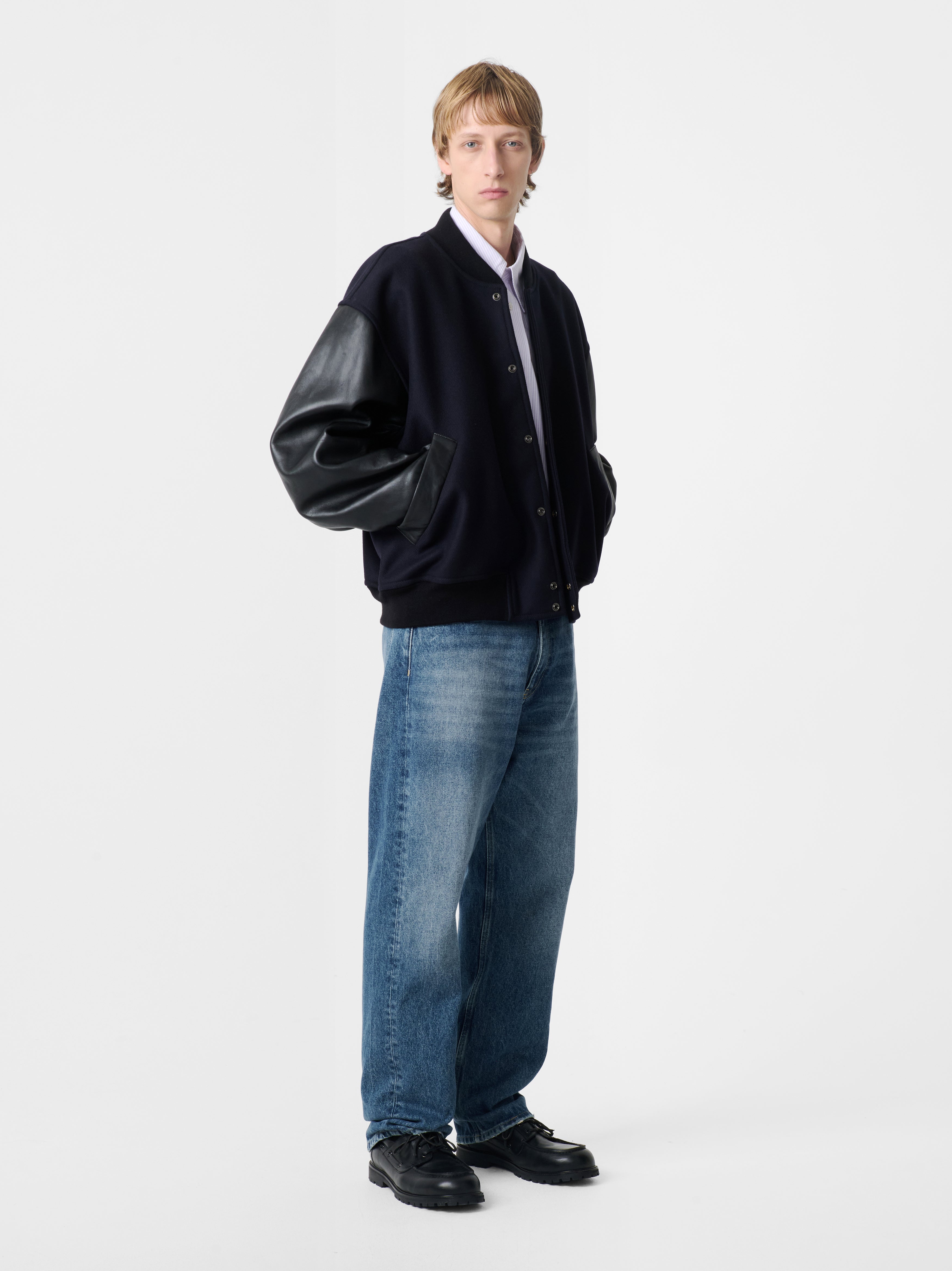 Riso Denim Pant in Worn Wash Indigo