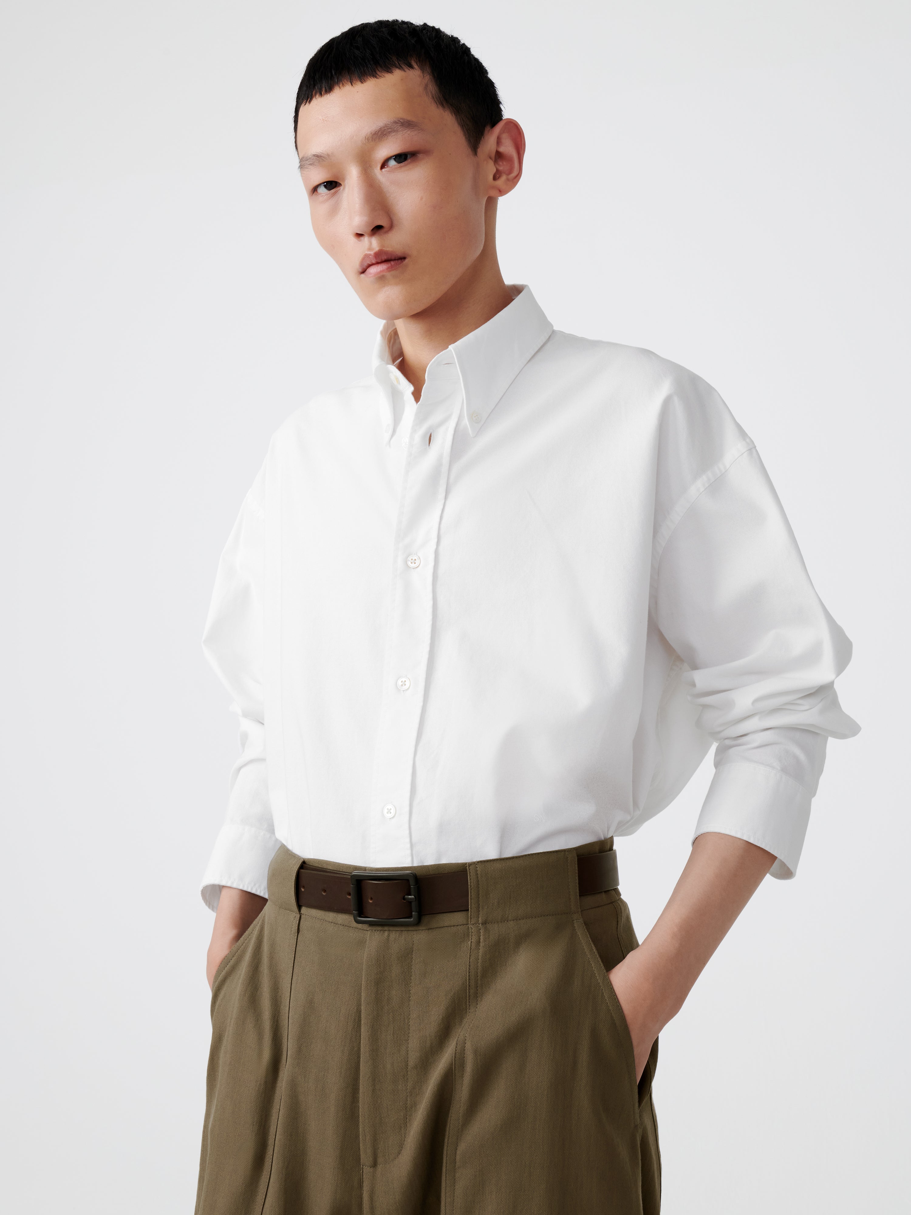 Ruskin Shirt in White