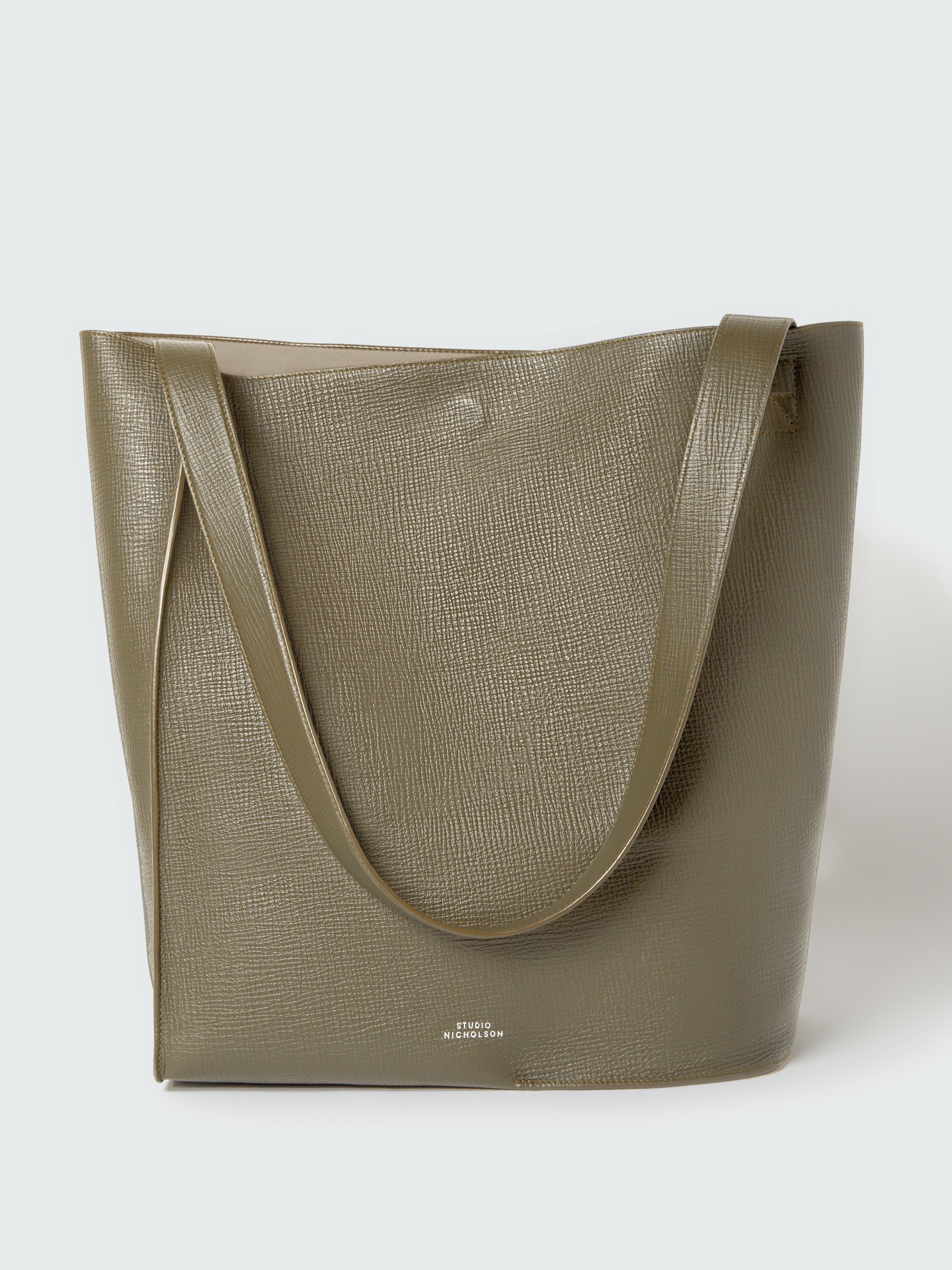 Doublet Type 2 Leather Bag in Elephant