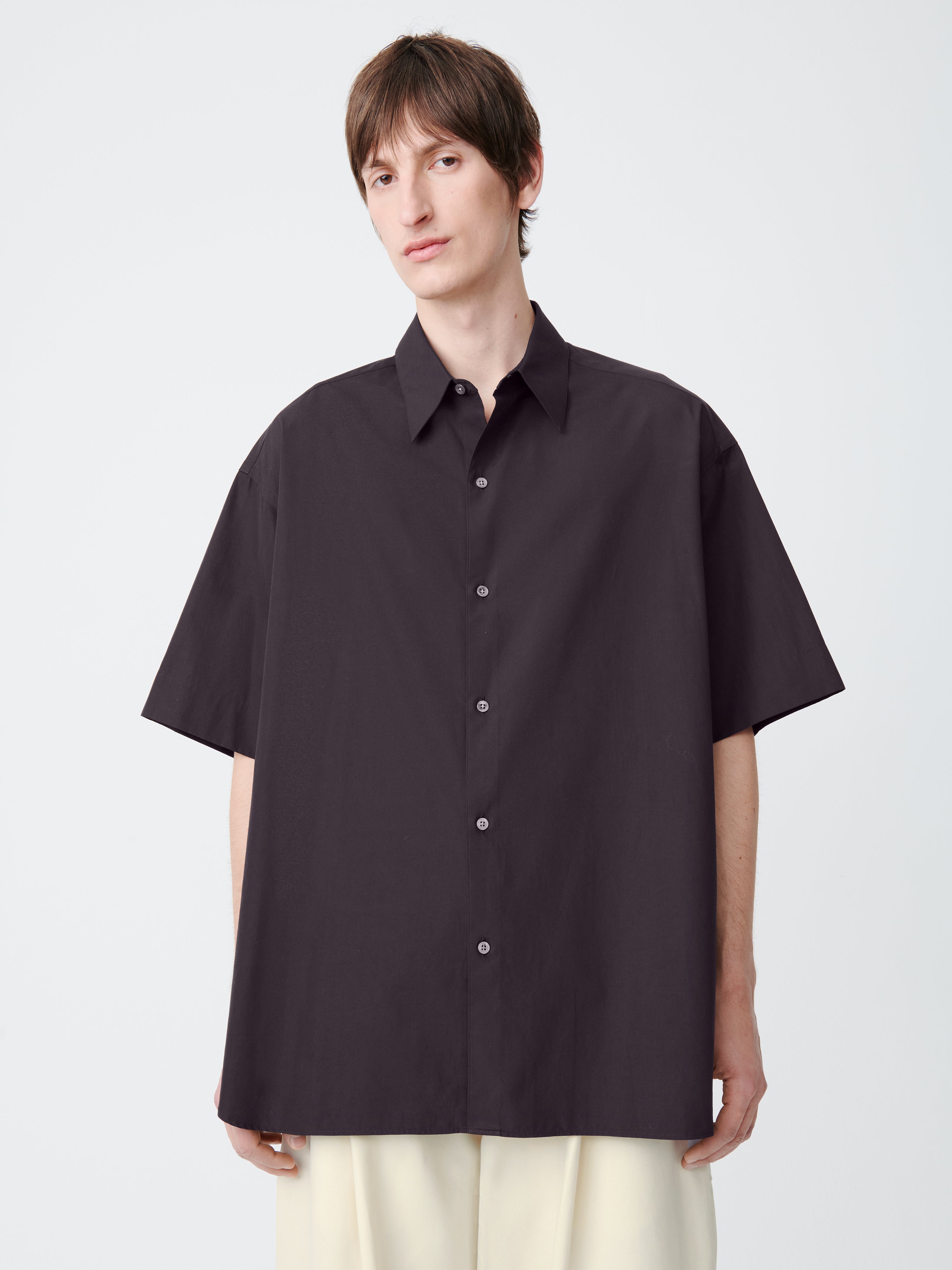 Sorono Shirt in Black Grape
