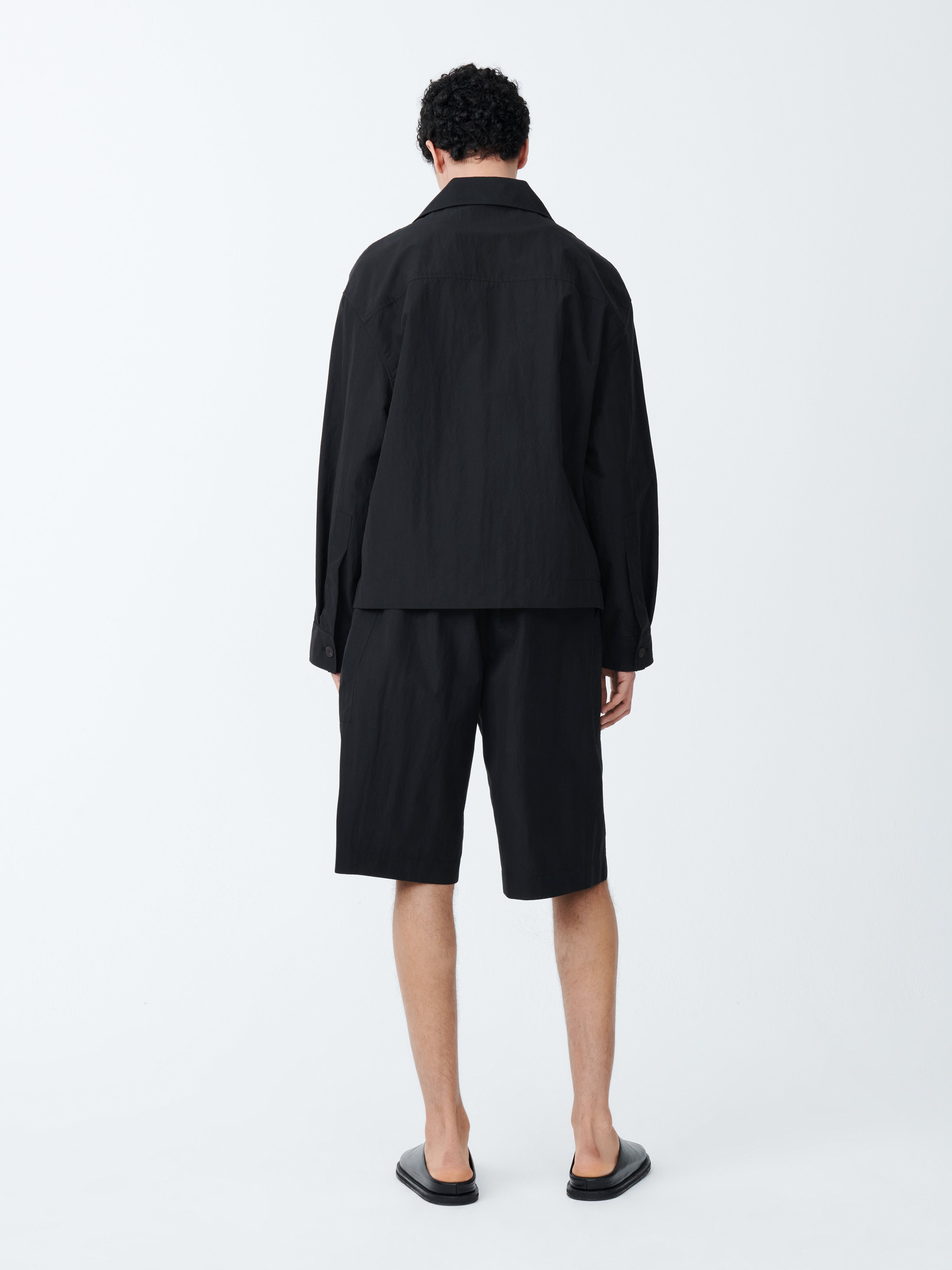 Steel Short in Black