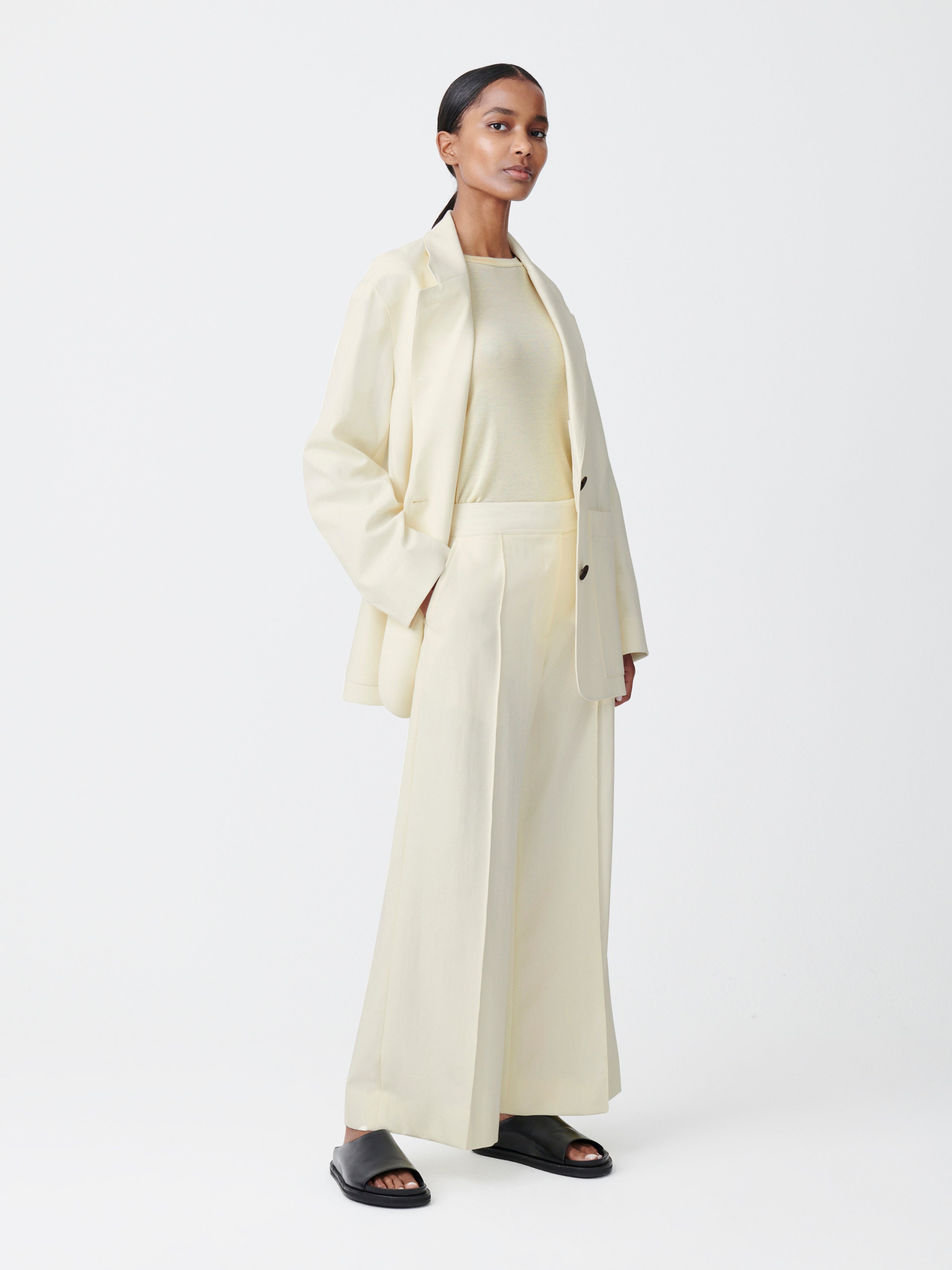 Sydney Pant in Parchment