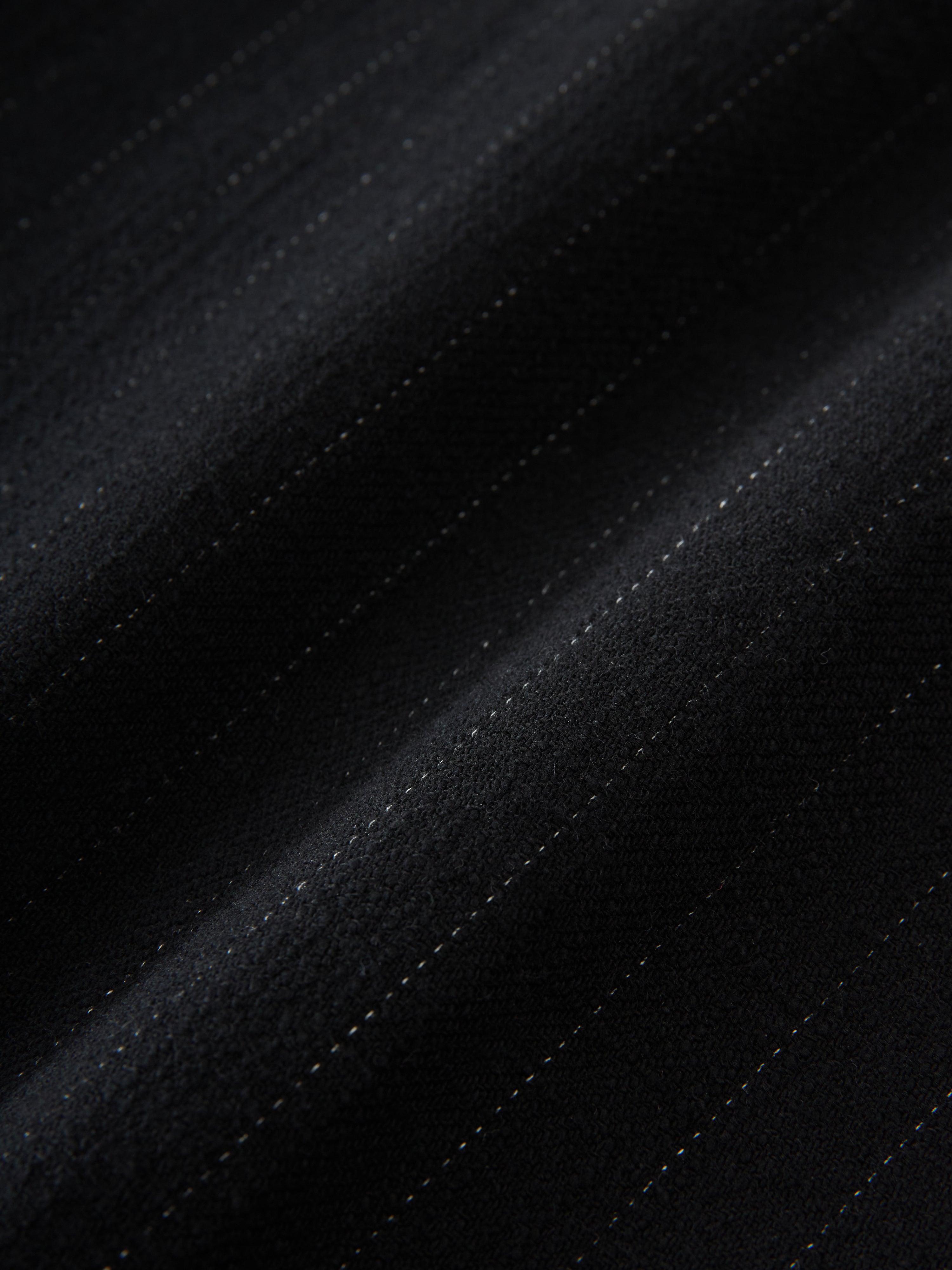 Vital Stripe Pant in Black