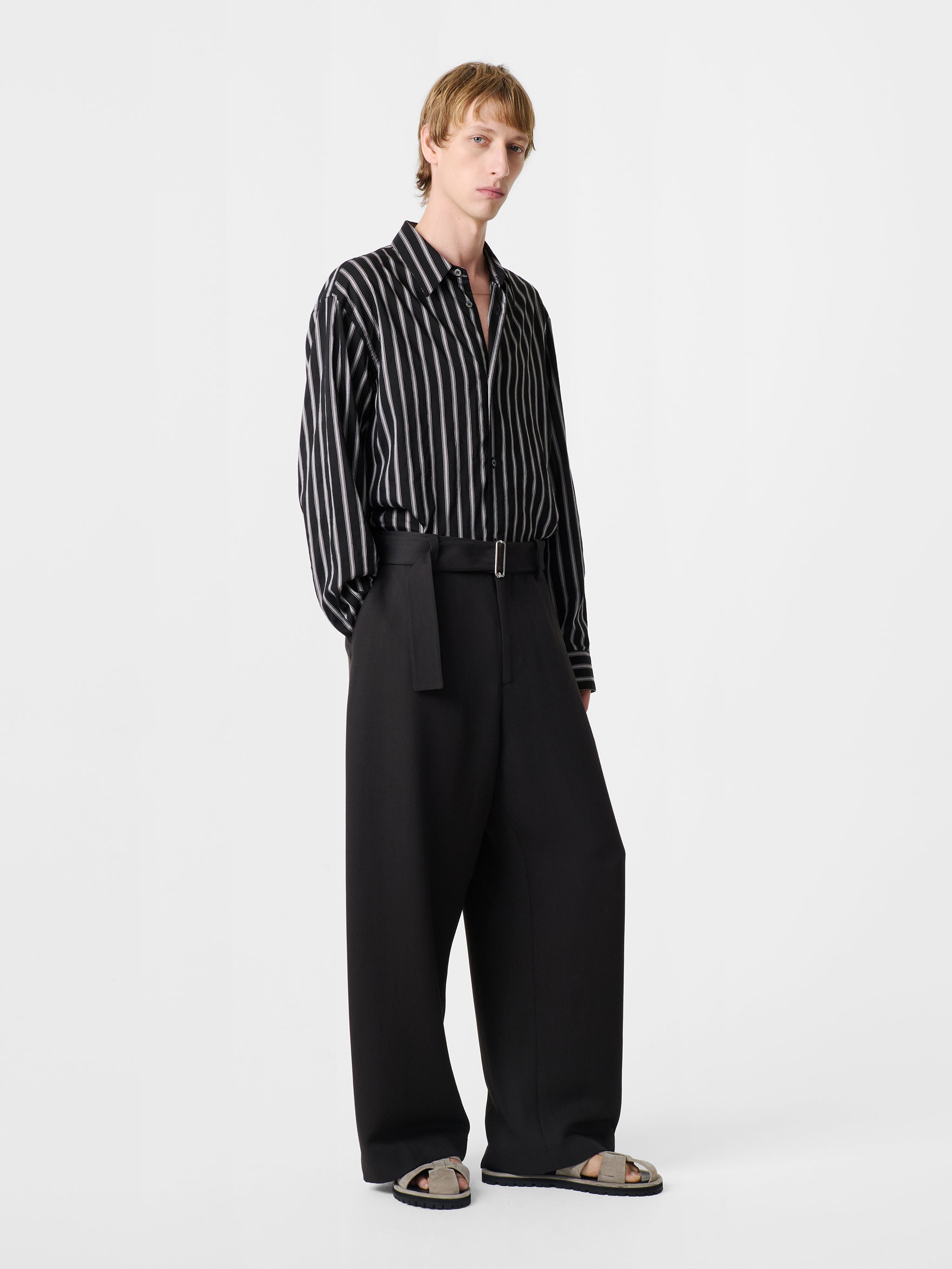 Vital Wool Pant in Oil