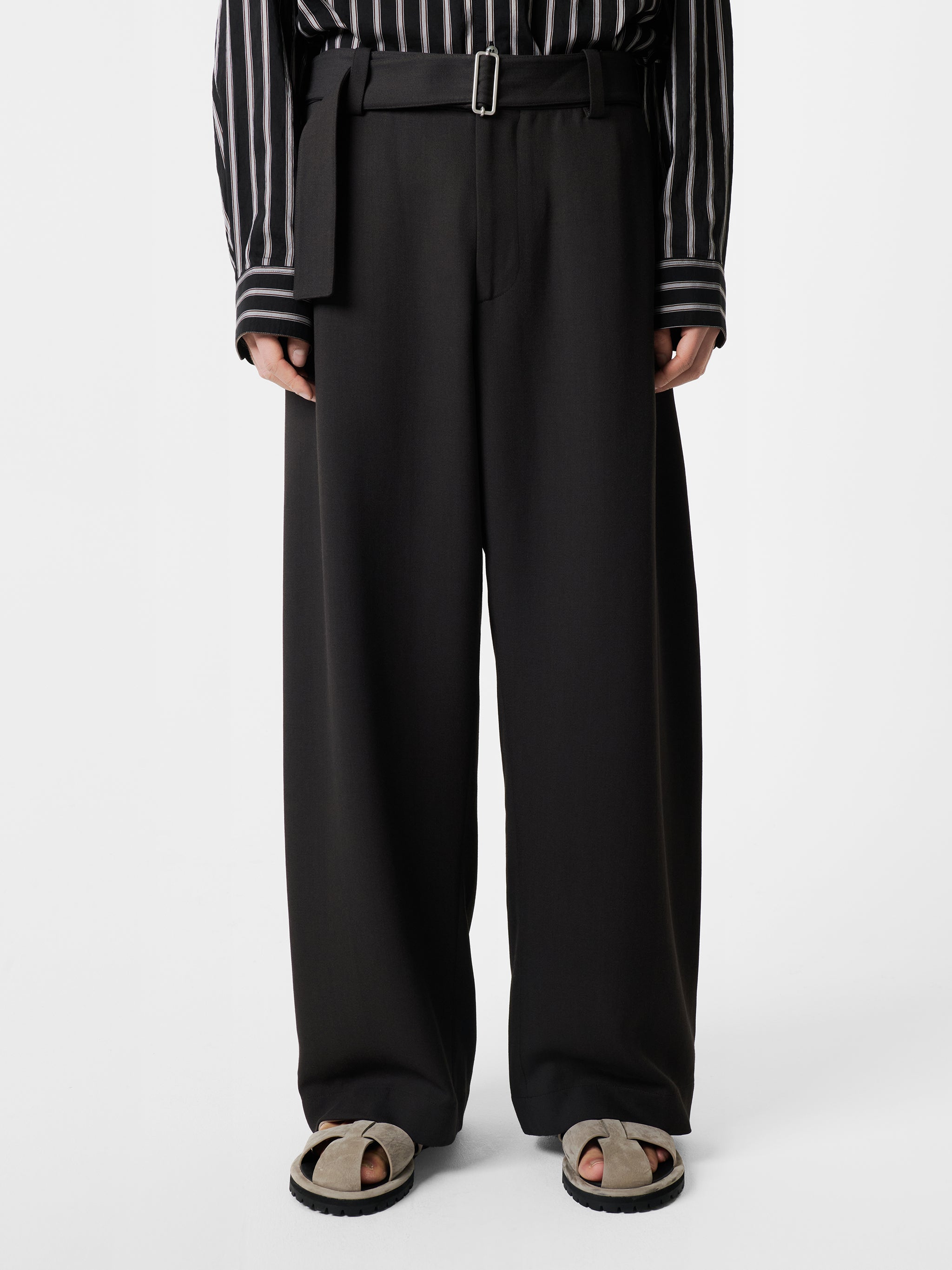 Vital Wool Pant in Oil
